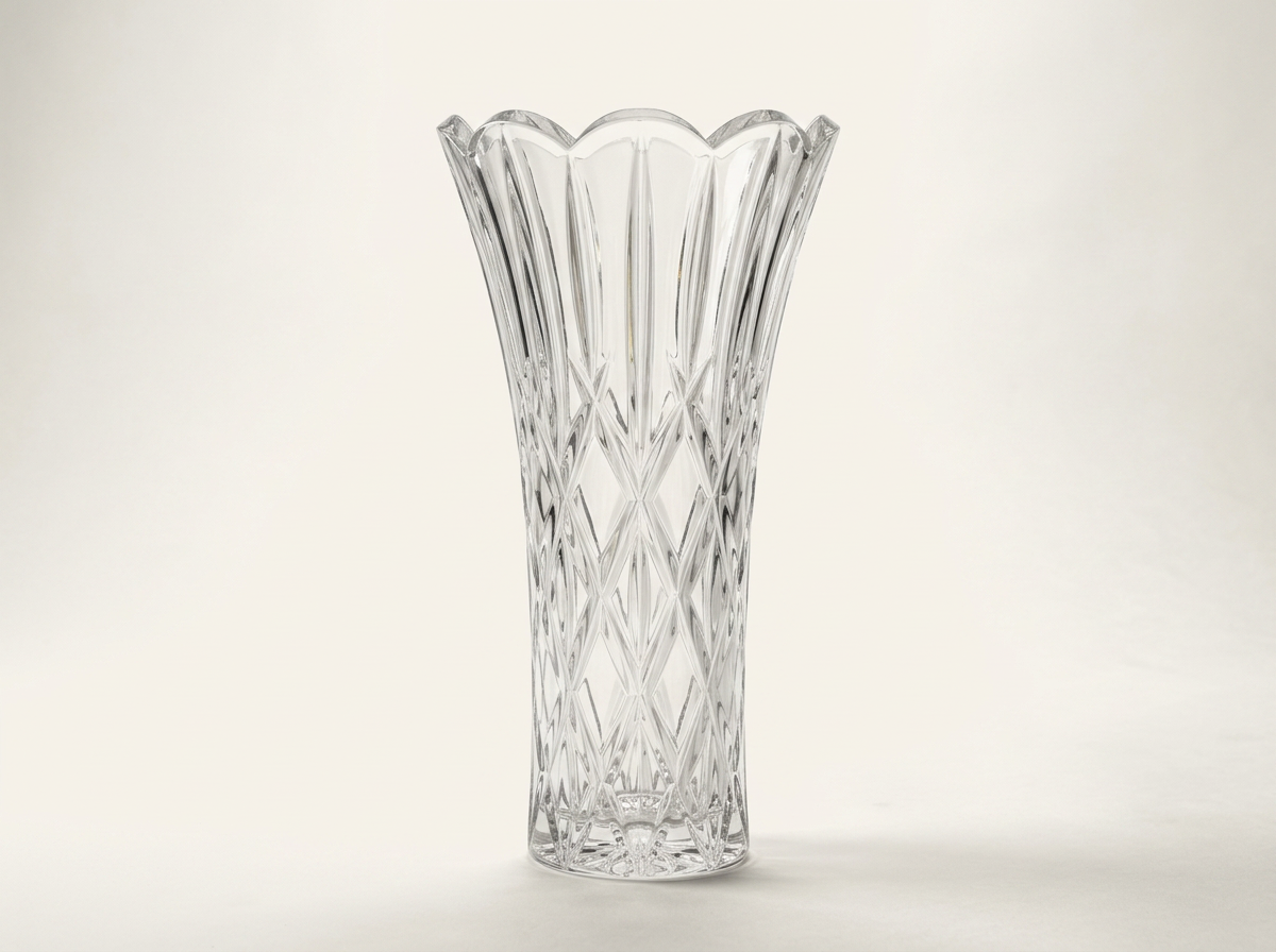 Gorham Lady Anne 14” Crystal Large Vase