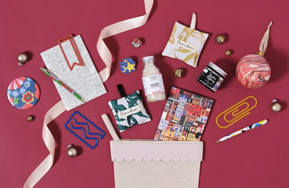 not just a shop, Christmas pop-up at East Bank
