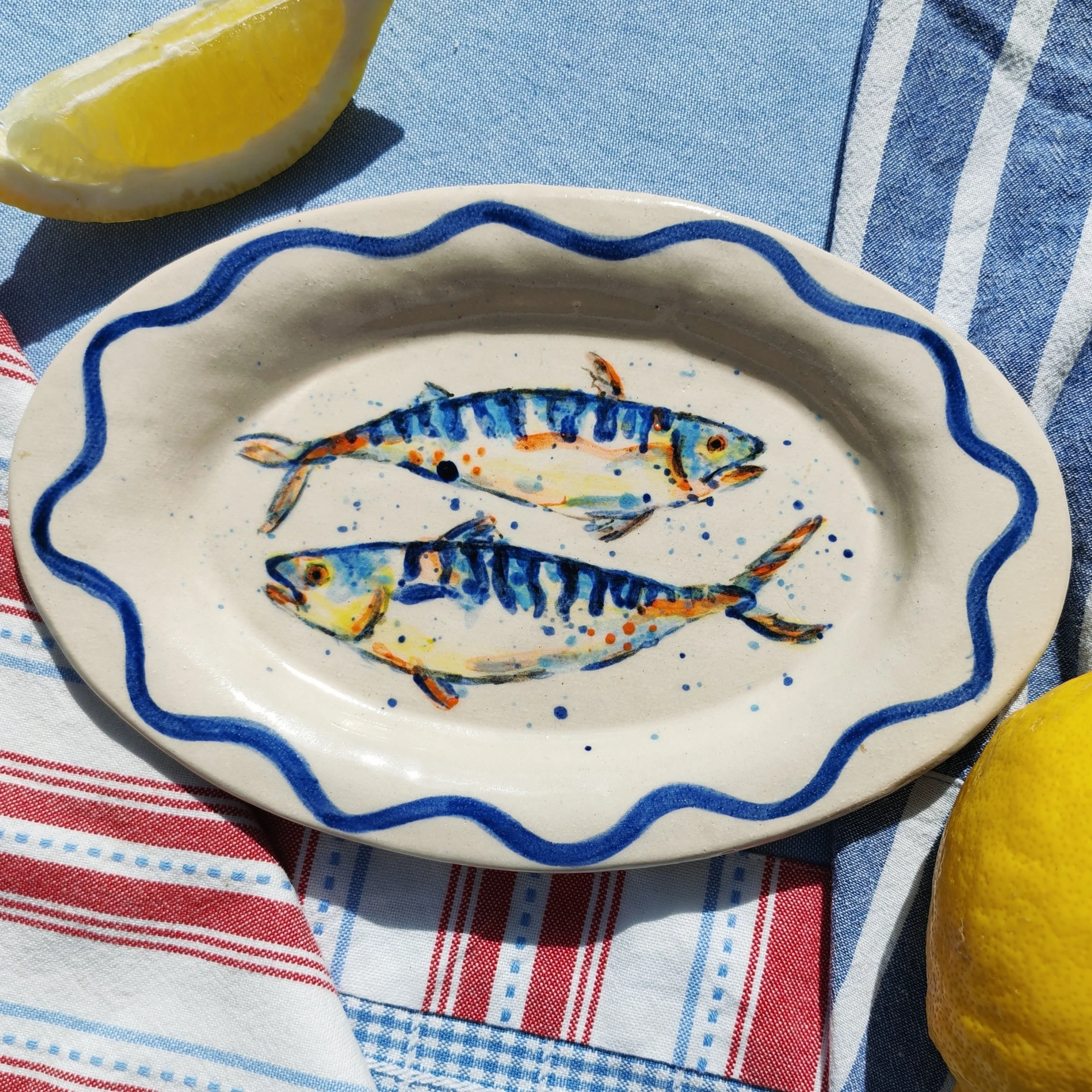 Small mackerel platter