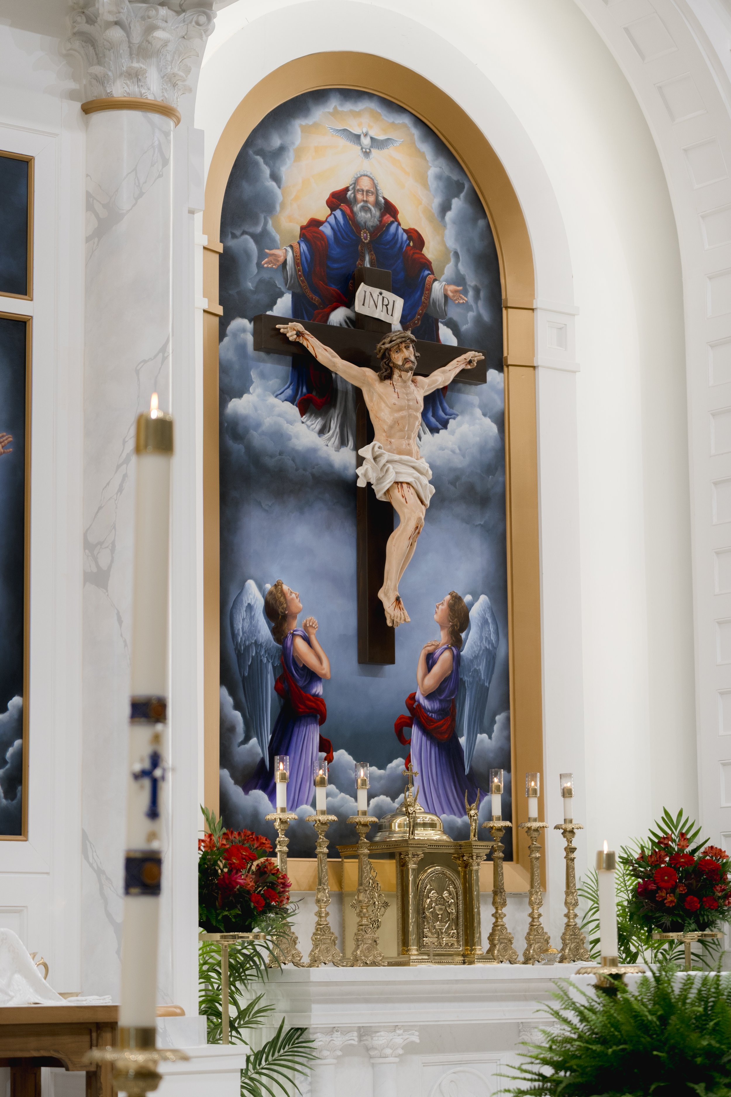 St. Francis De Sales Catholic Church Wedding in Purcellville, Virginia captured by Florida Documentary Photographer Catherine Skelly