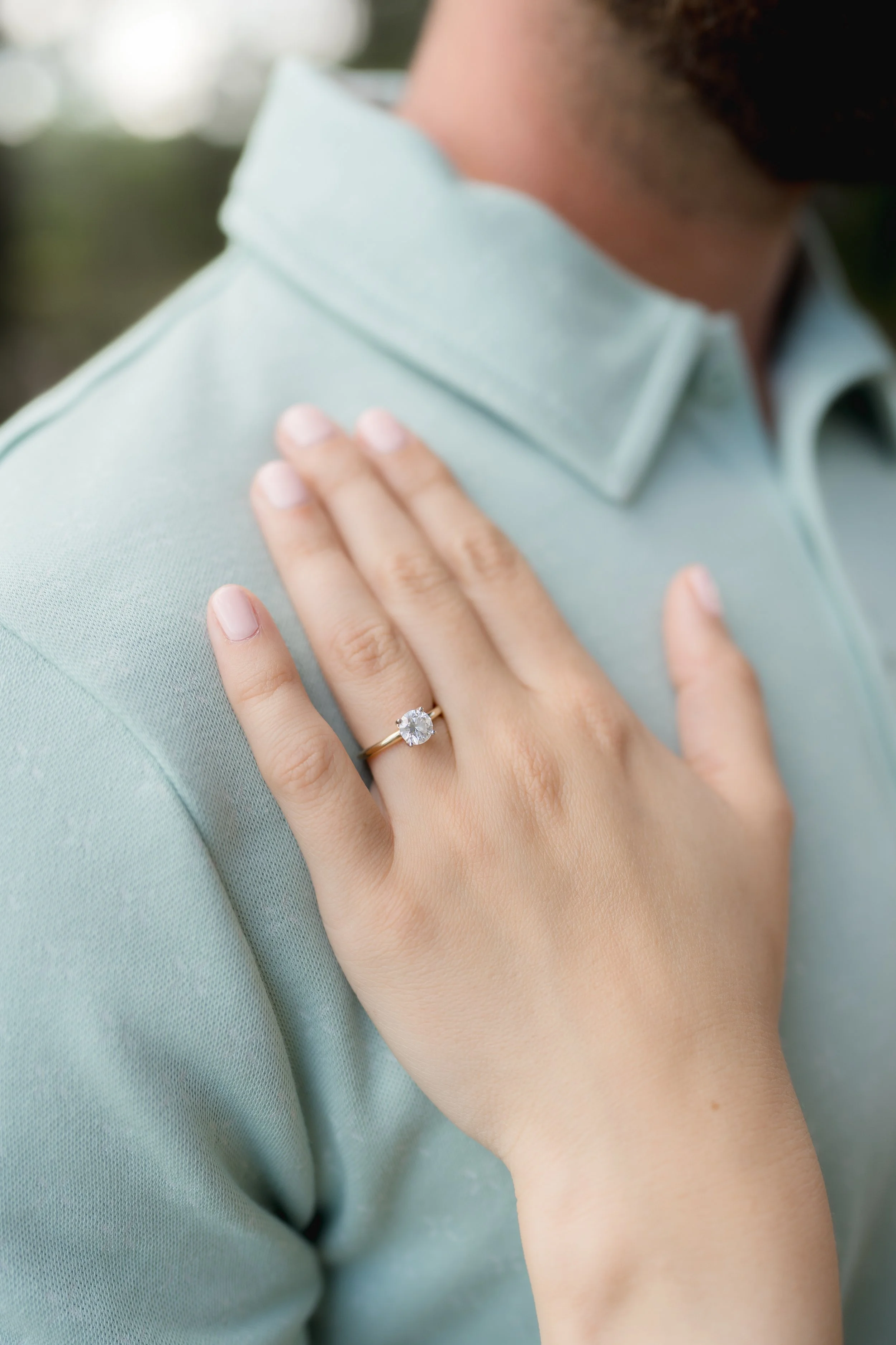 Engagement photos taken at Blackwater Creek Nature Preserve by Florida Documentary Photographer Catherine Skelly