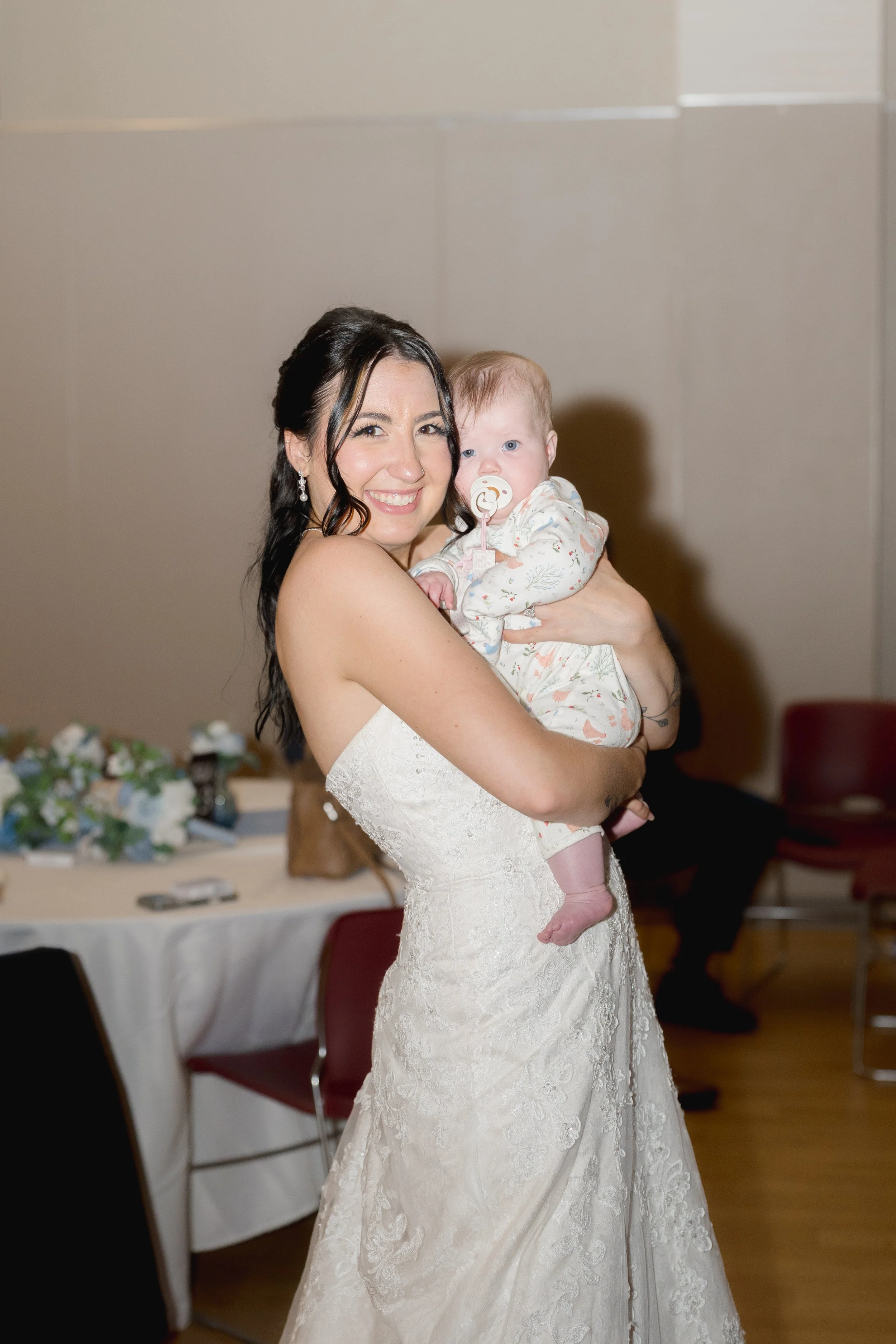 St. Francis De Sales Catholic Church Wedding Reception in Purcellville, Virginia captured by Florida Documentary Wedding Photographer Catherine Skelly