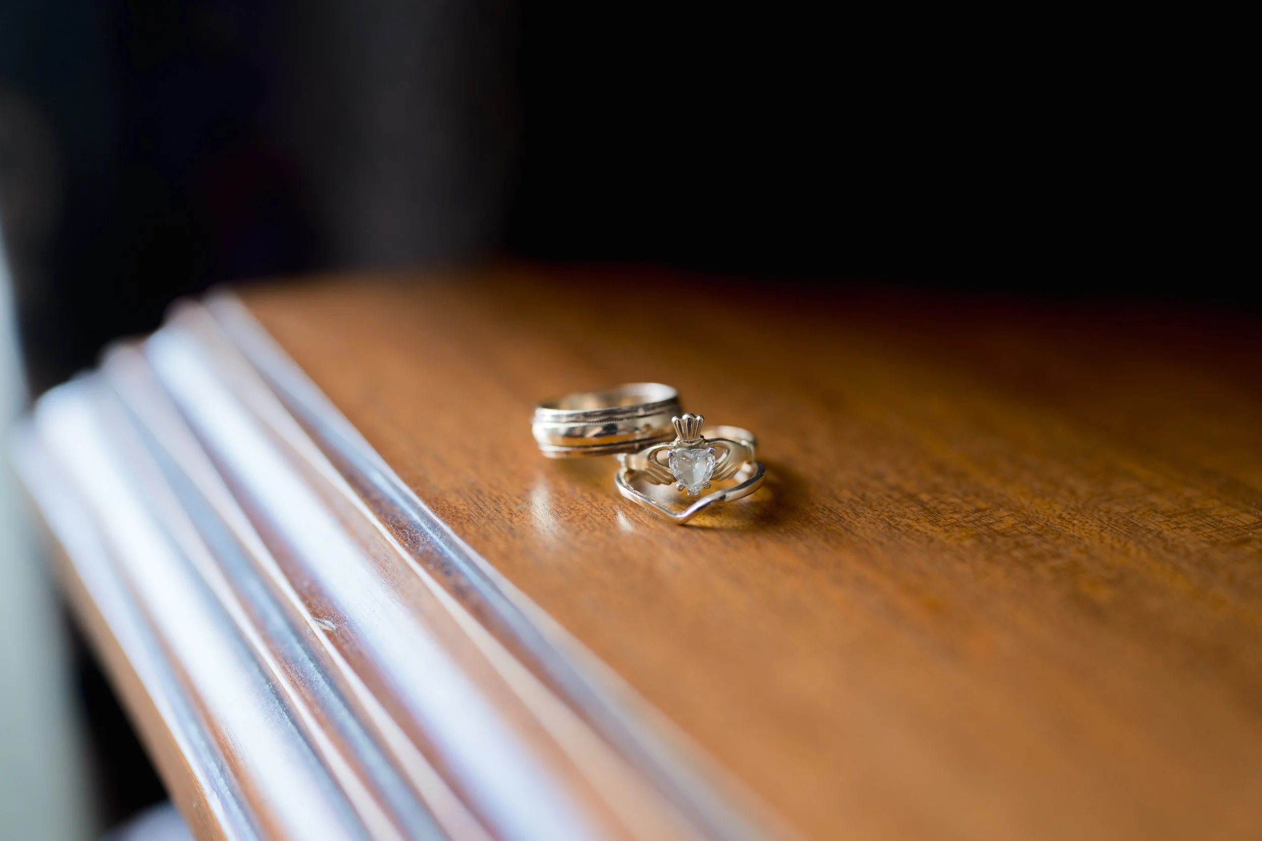 Catholic-inspired details for a Catholic Wedding captured at The Best Western Grand in Gainesville, Florida by Florida Documentary Photographer Catherine Skelly