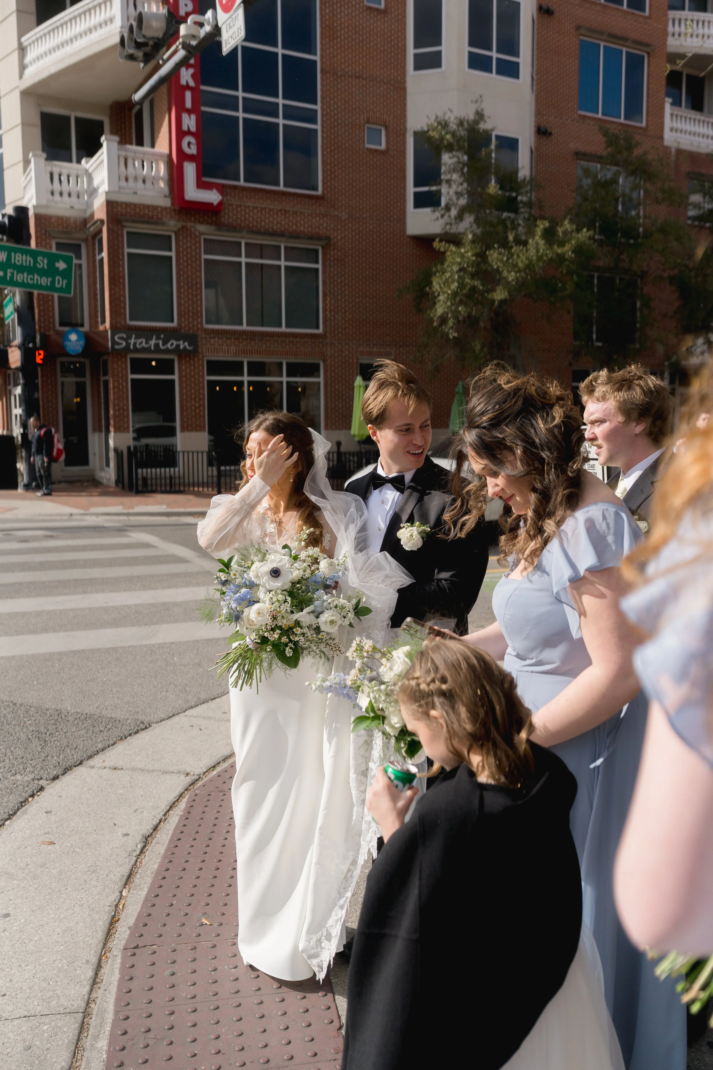 Wedding at St. Augustine Catholic Church by University of Florida in Gainesville, Florida by Florida Documentary Photographer Catherine Skelly