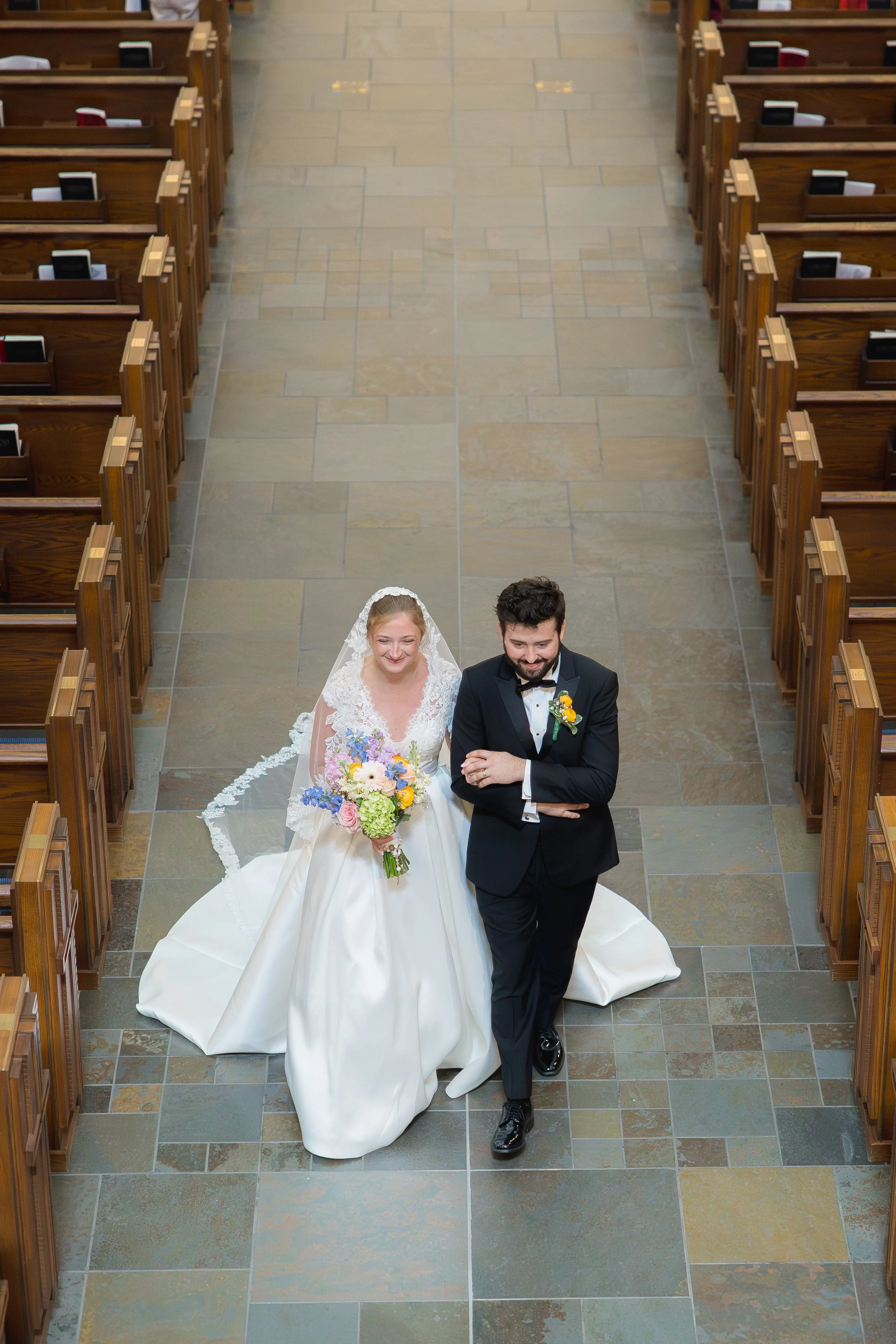 Catholic Wedding at Ave Maria Catholic Church in Ave Maria, Florida by Florida Documentary Wedding Photographer Catherine Skelly
