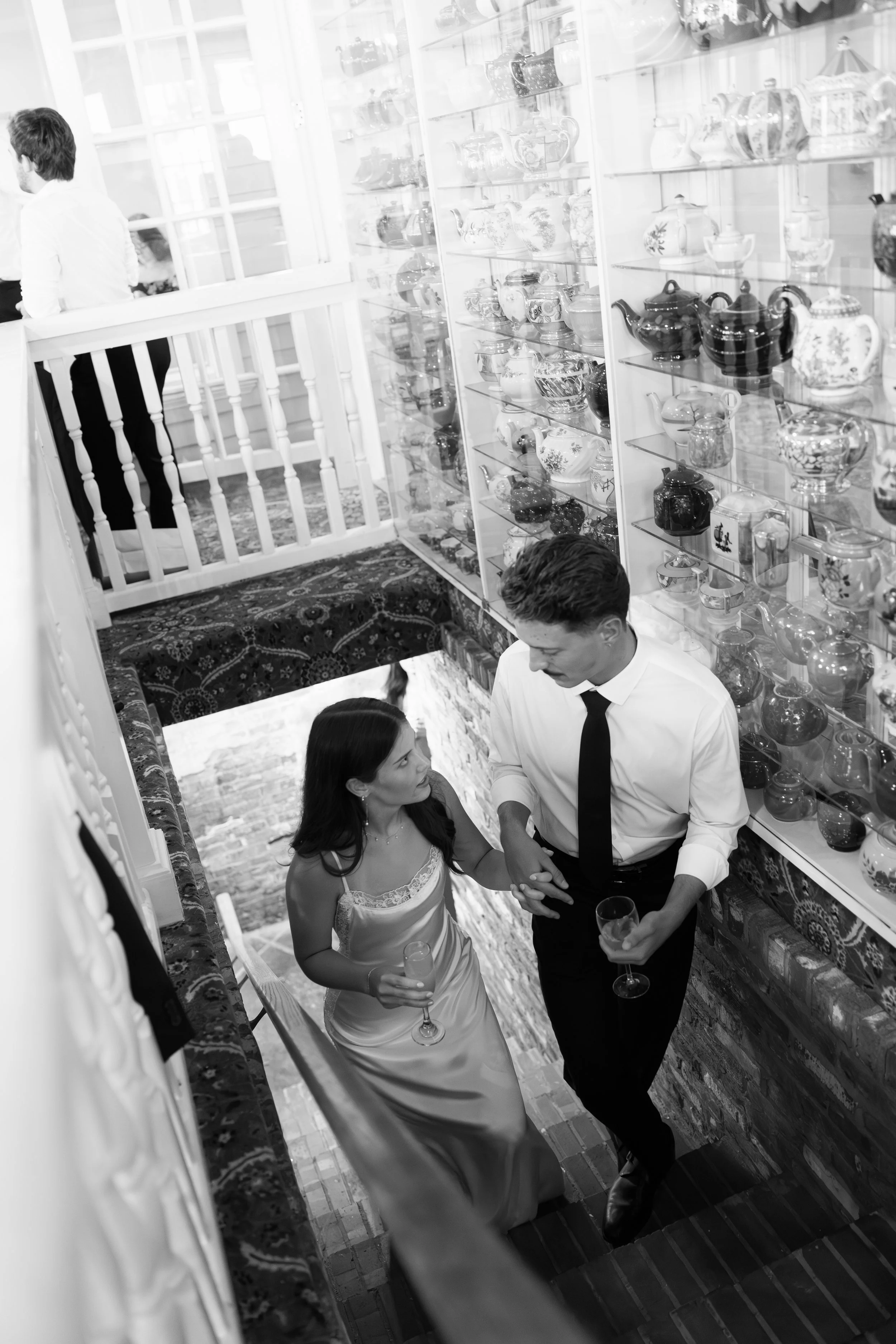 Candid wedding reception photos at Dr. Phillips House in Orlando, Florida captured by Florida Documentary Wedding Photographer Catherine Skelly