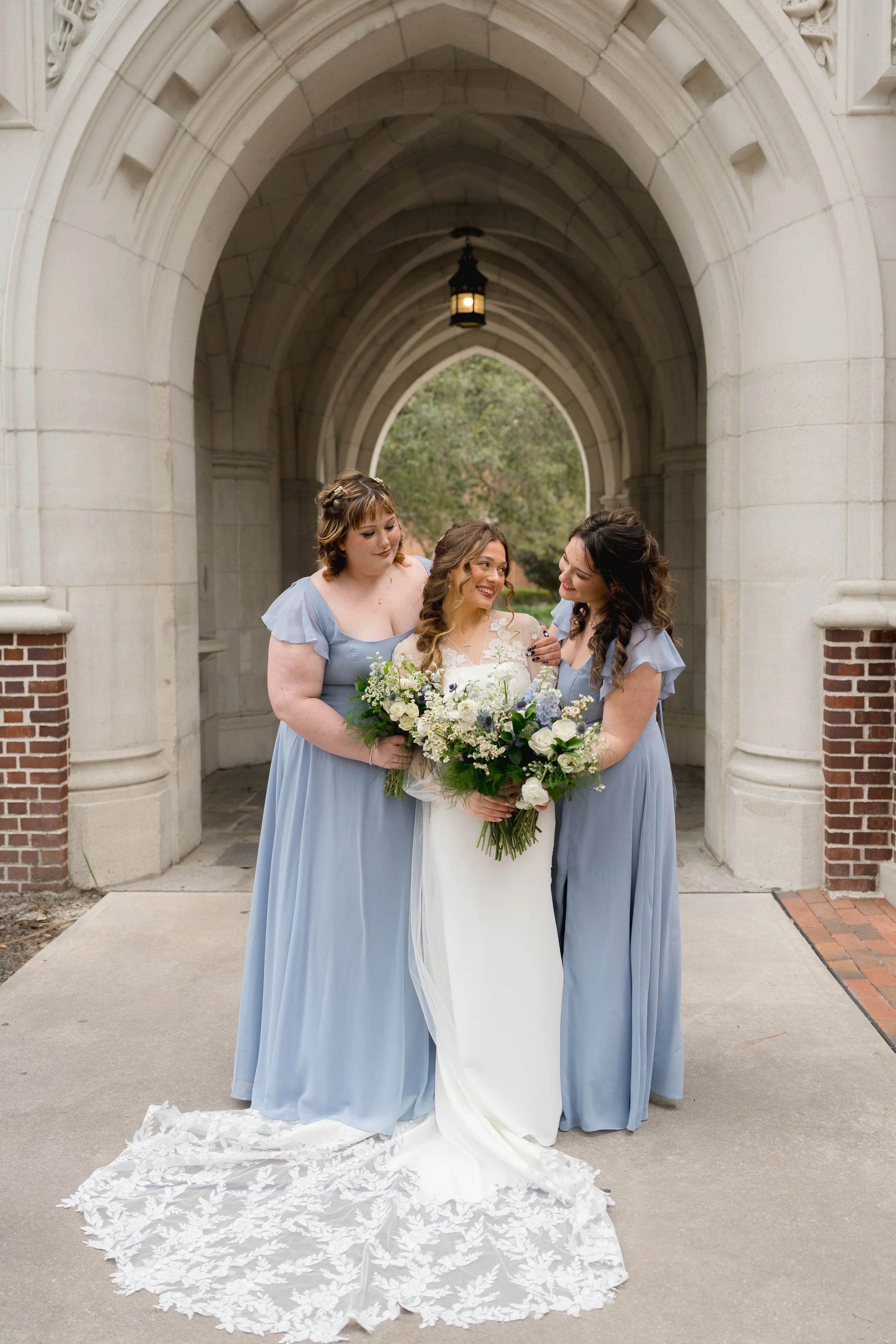 Wedding Portraits at University of Florida in Gainesville, Florida by Florida Documentary Photographer Catherine Skelly