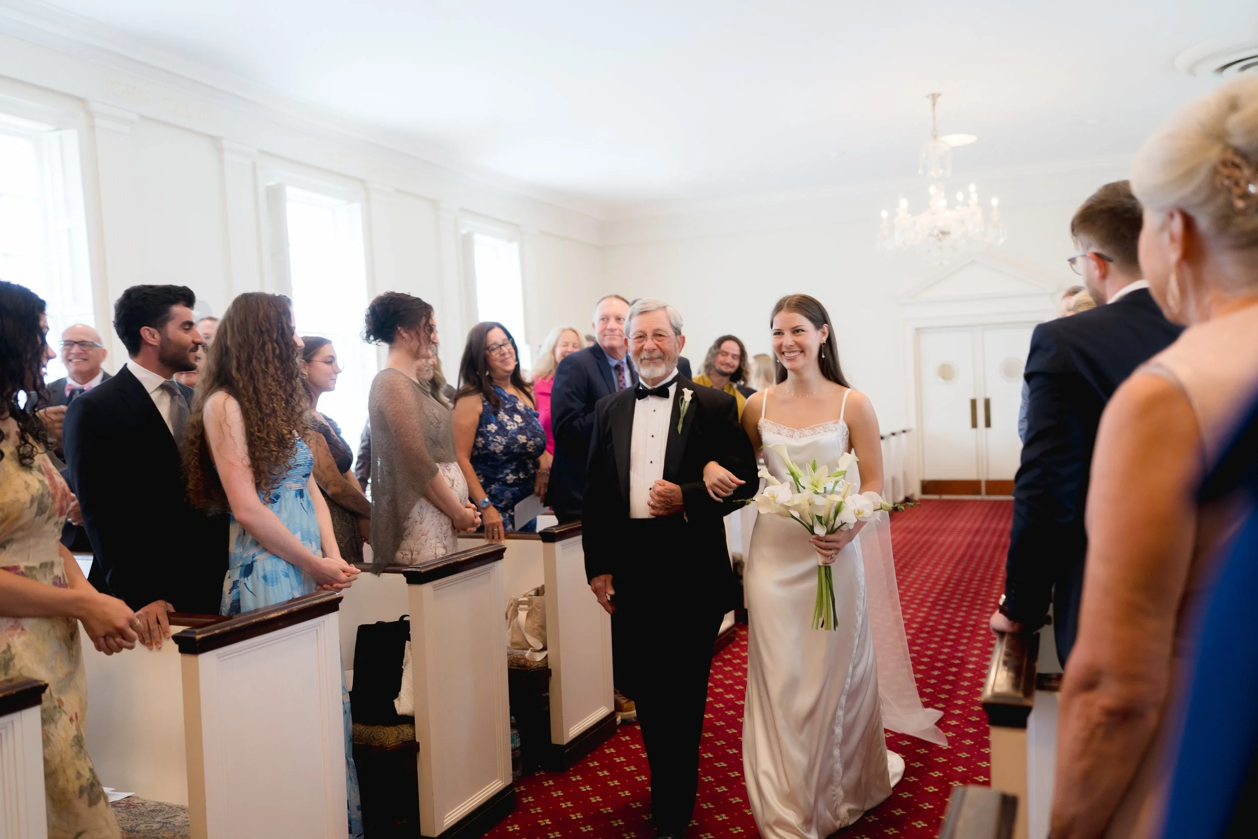 Wedding Ceremony in the Chapel at First Presbyterian Church in Orlando captured by Florida Documentary Photographer Catherine Skelly