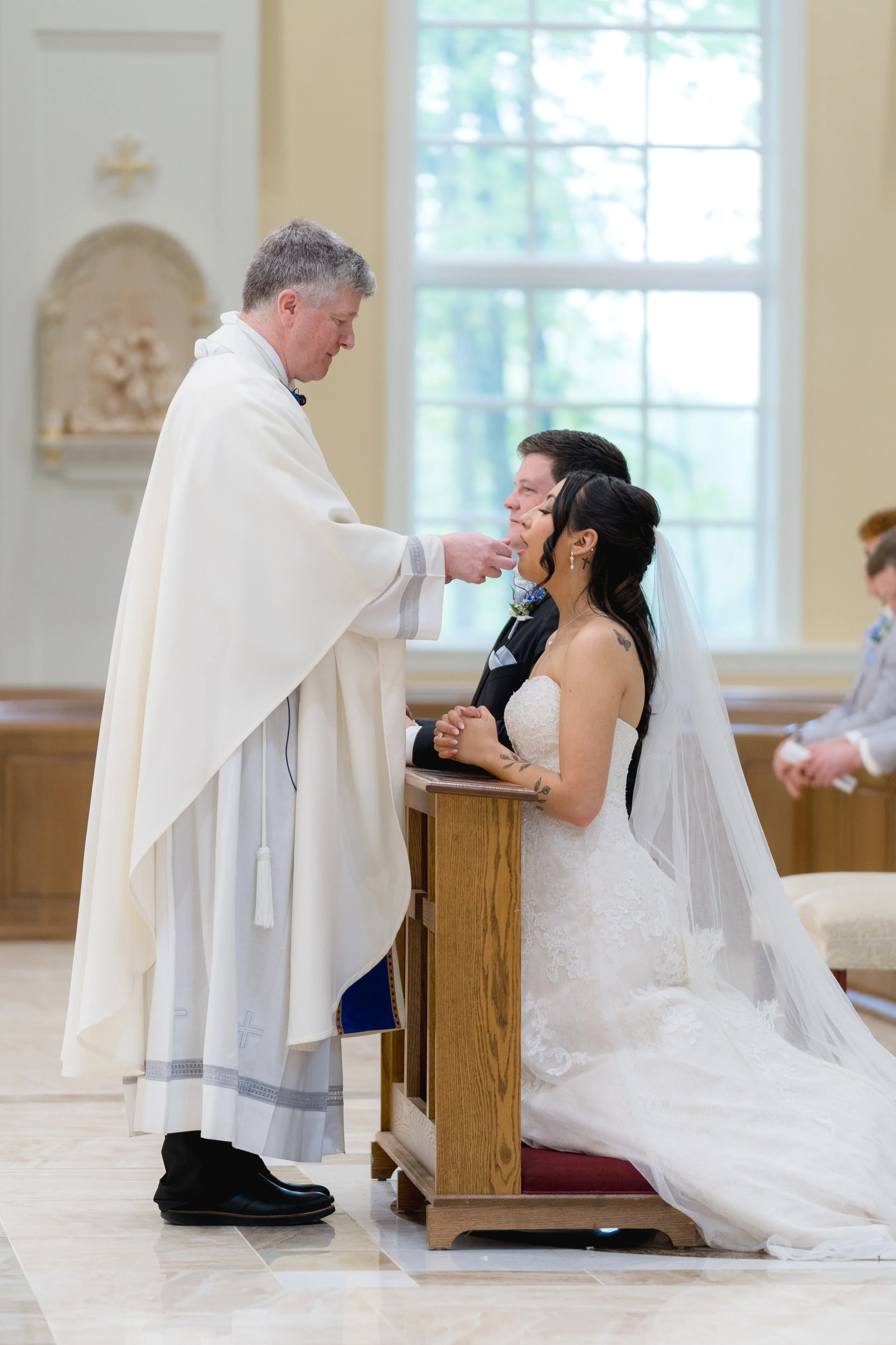St. Francis De Sales Catholic Church Wedding in Purcellville, Virginia captured by Florida Documentary Photographer Catherine Skelly