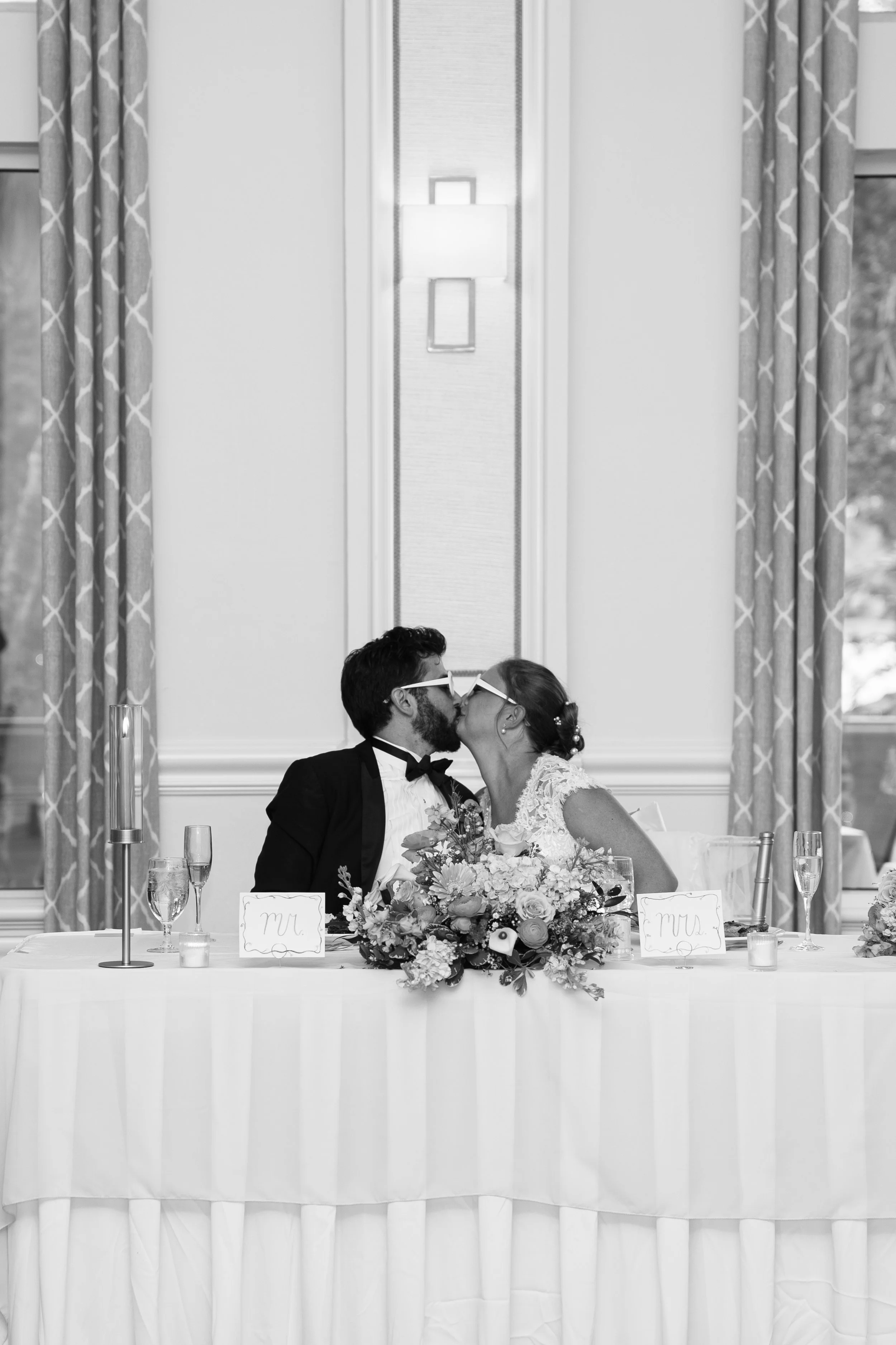 Wedding reception captured at The Club at The Strand in Naples, Florida by Florida Documentary Wedding Photographer Catherine Skelly