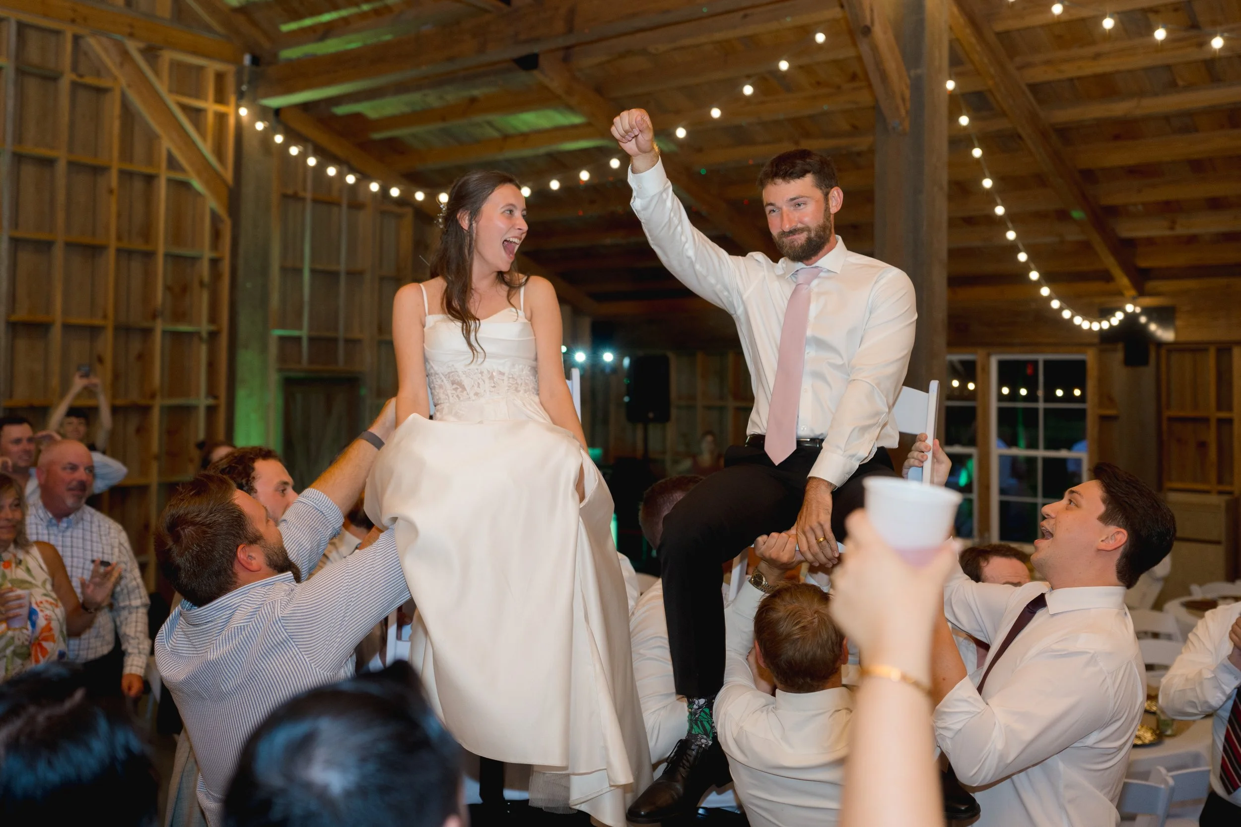 Wedding Reception captured at Lewiswood Farm in Tallahassee, Florida by Florida Documentary Photographer Catherine Skelly