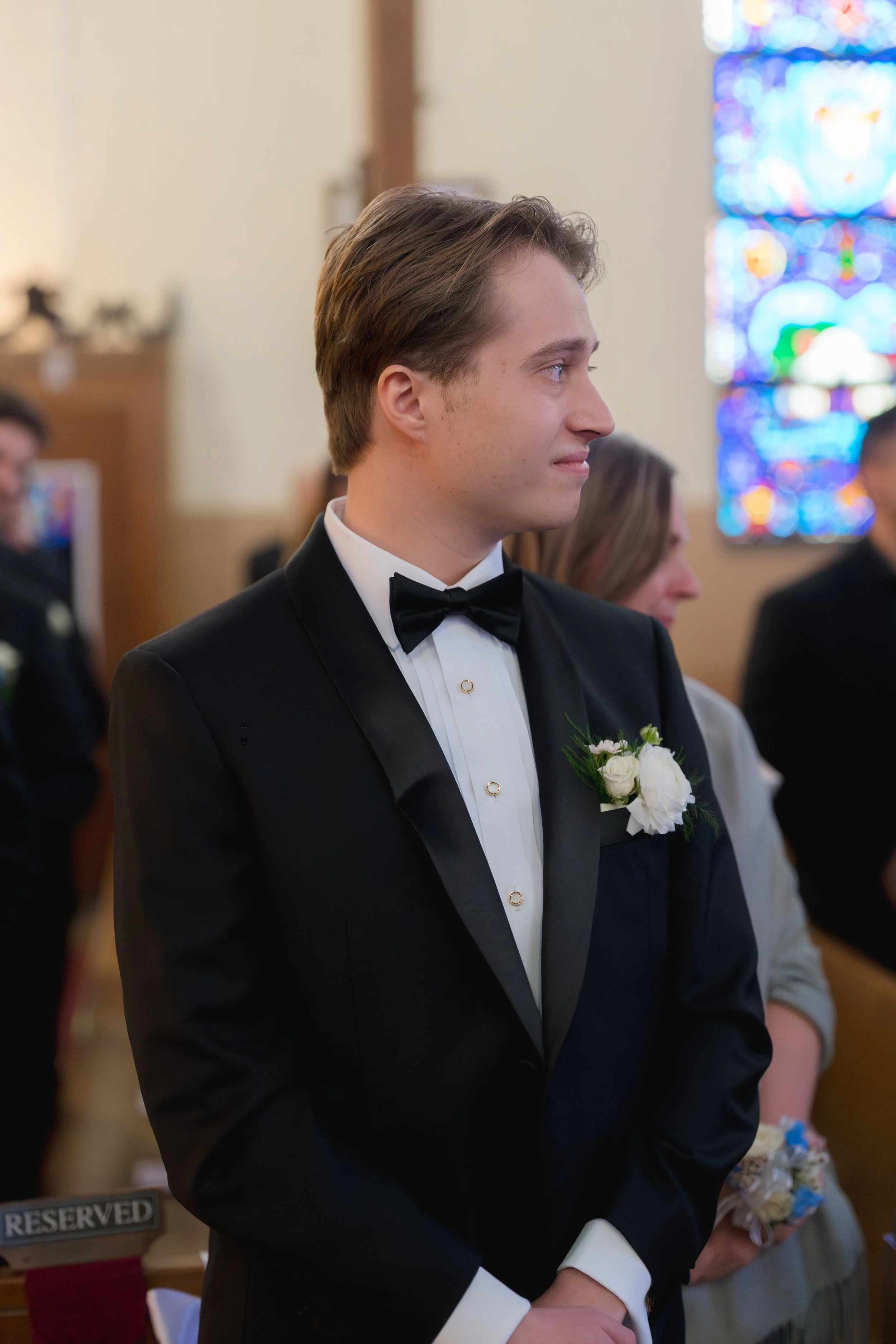 Catholic Wedding captured at St. Augustine Catholic Church by University of Florida in Gainesville, Florida by Florida Documentary Photographer Catherine Skelly