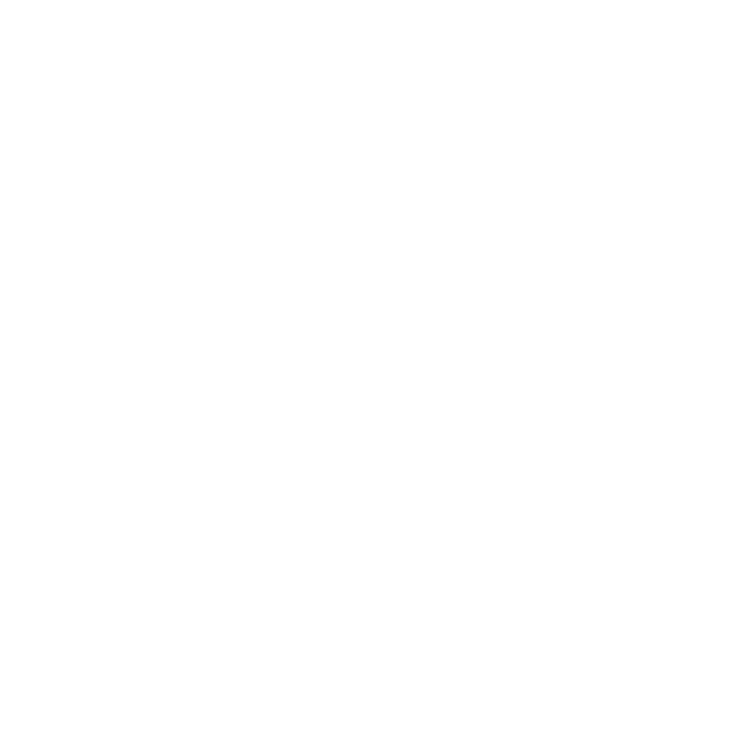 White outline of a heart on a black background.