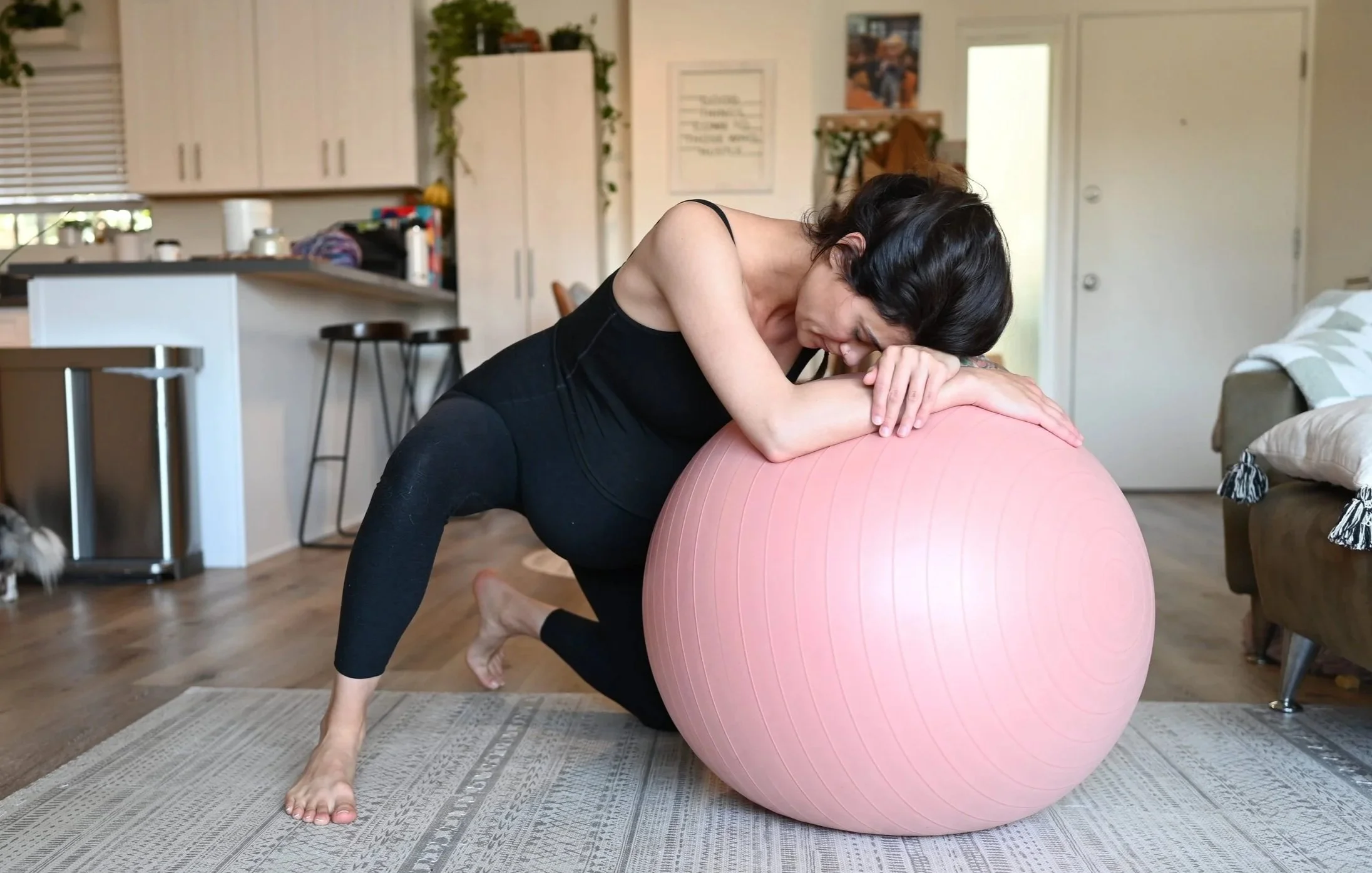 Trimester-Specific Pregnancy Ball Exercises