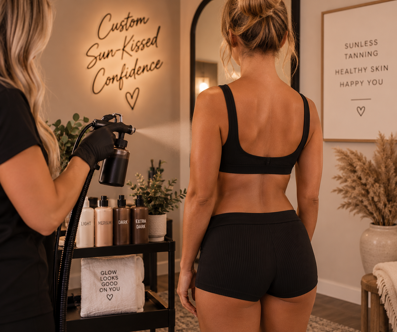 Spray Tanning