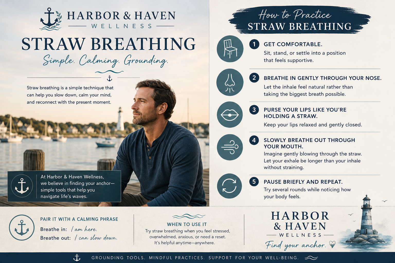 Straw Breathing: A Simple Way to Slow Down and Find Your Anchor