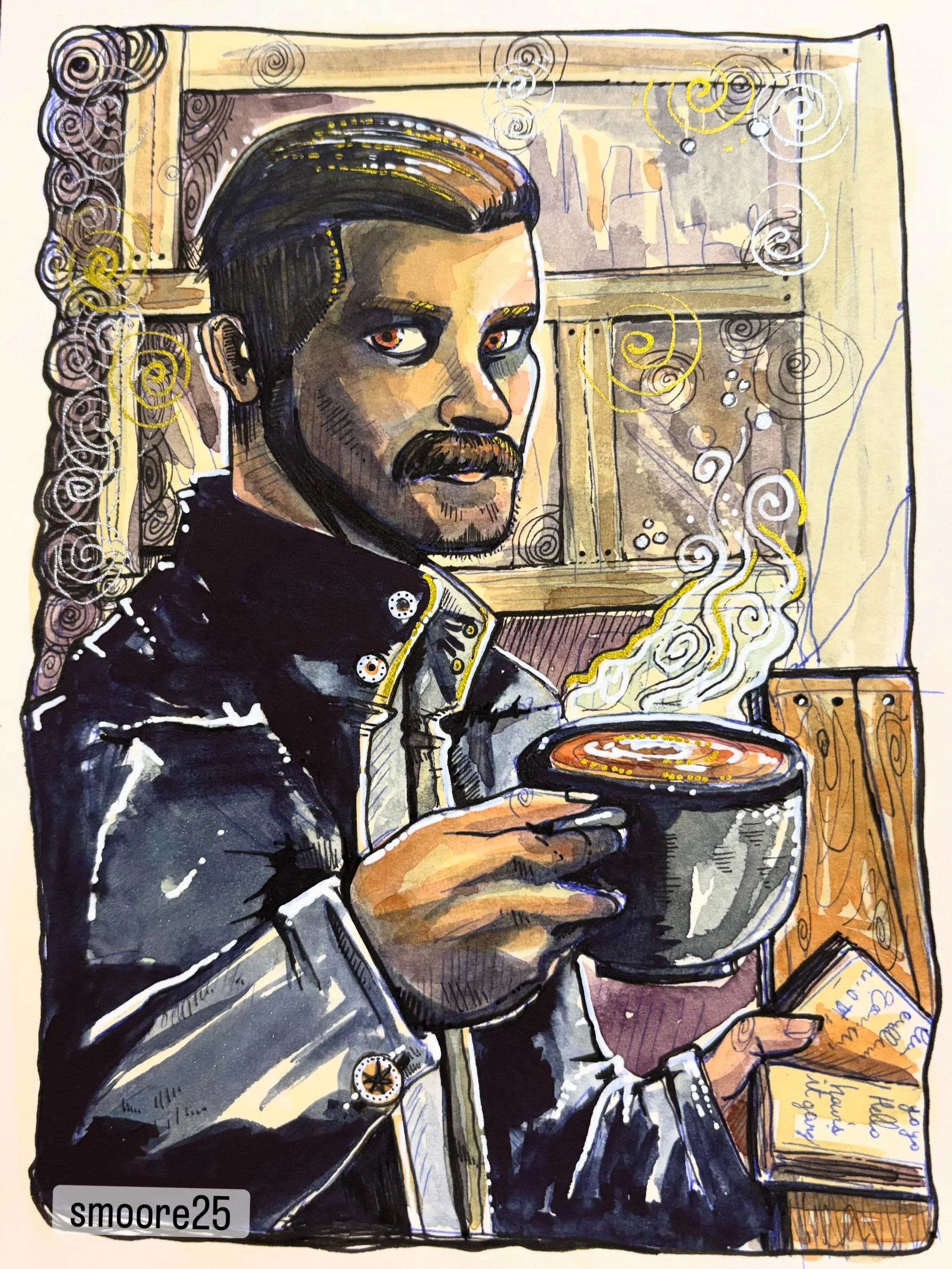 Performative Coffee House Male