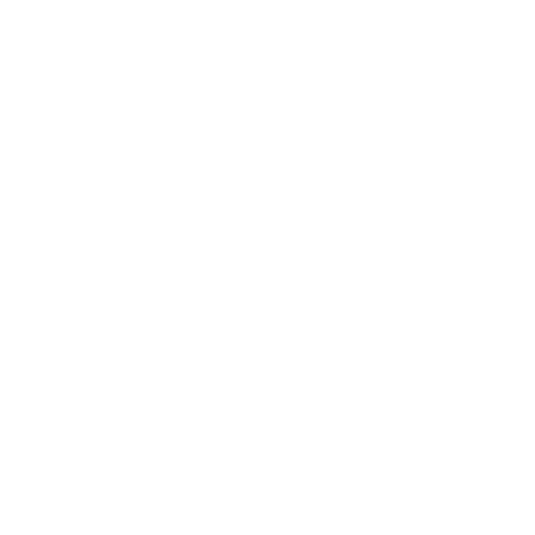Design géométrique noir et blanc avec un motif floral stylisé centré, entouré de cercles concentriques et de points en chaque coin.
