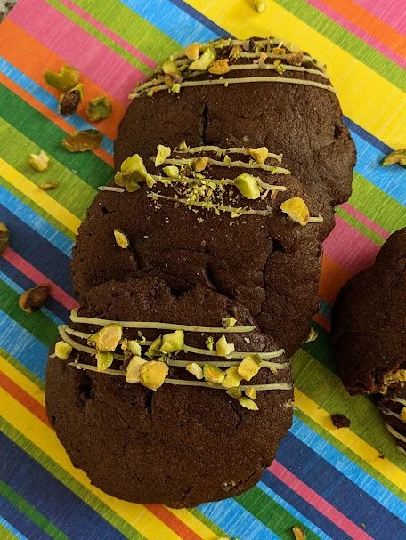 Dubai Filled Chocolate Cookies