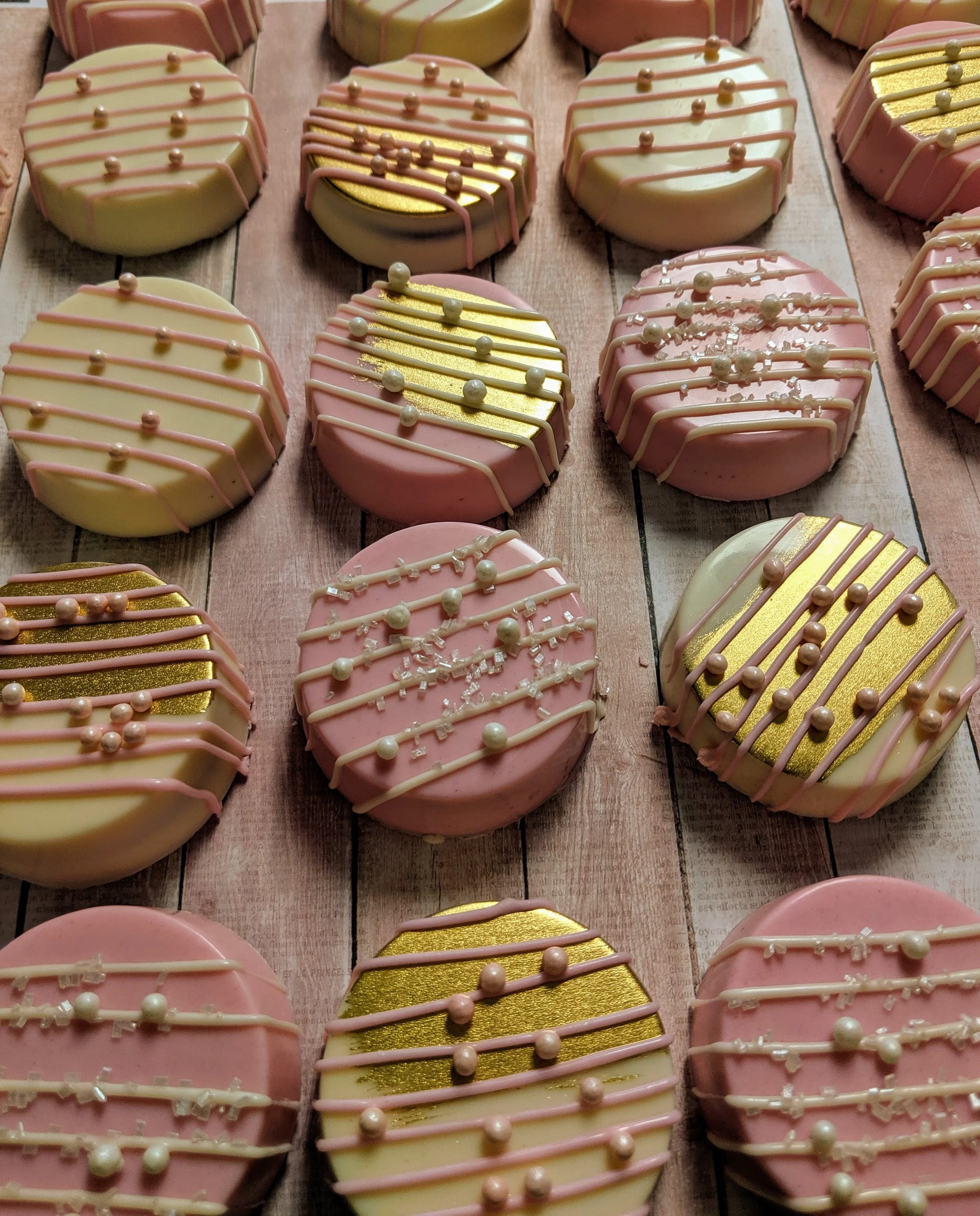 Chocolate Covered Sandwich Cookies