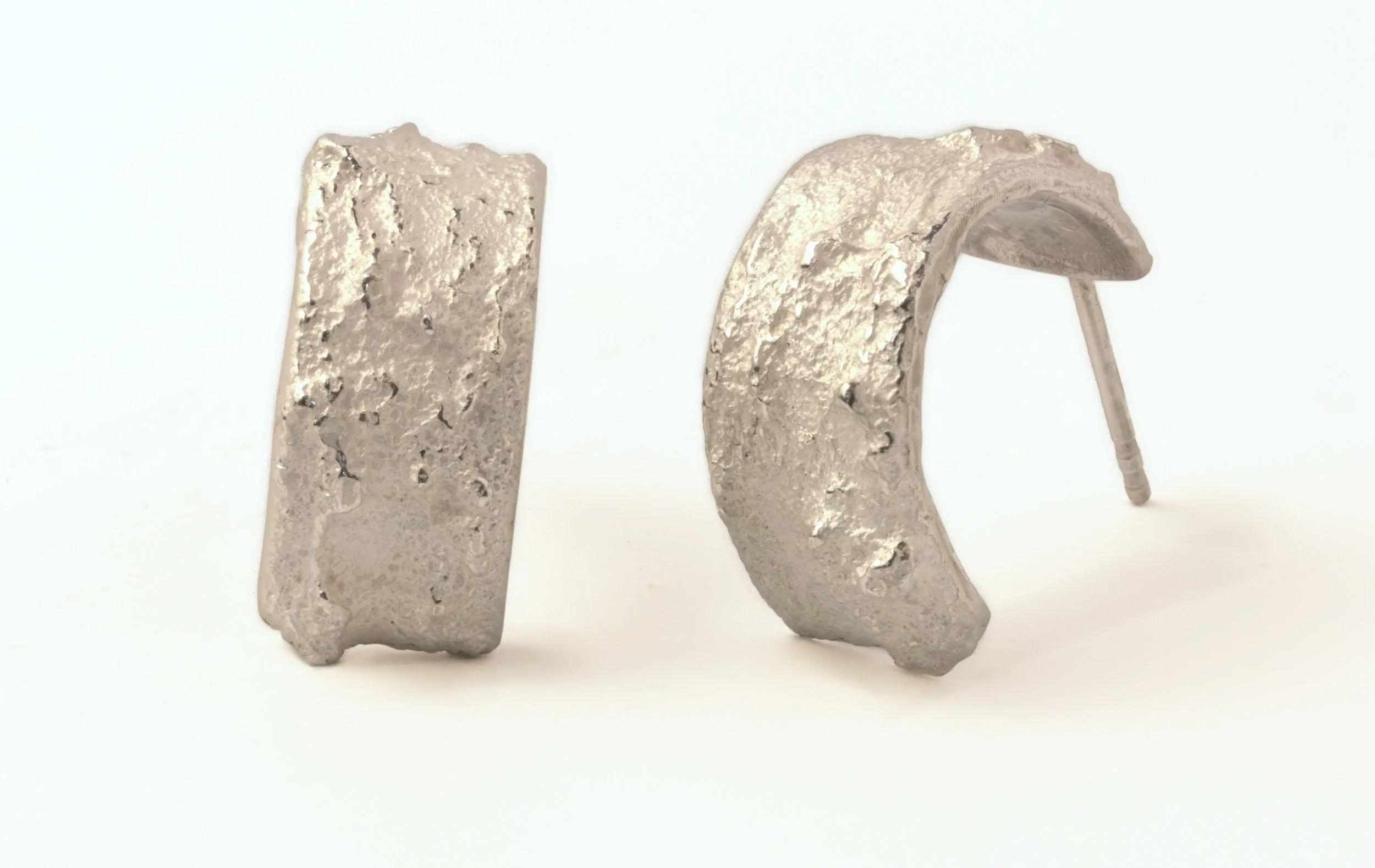Rockfall - Half-cuff earrings
