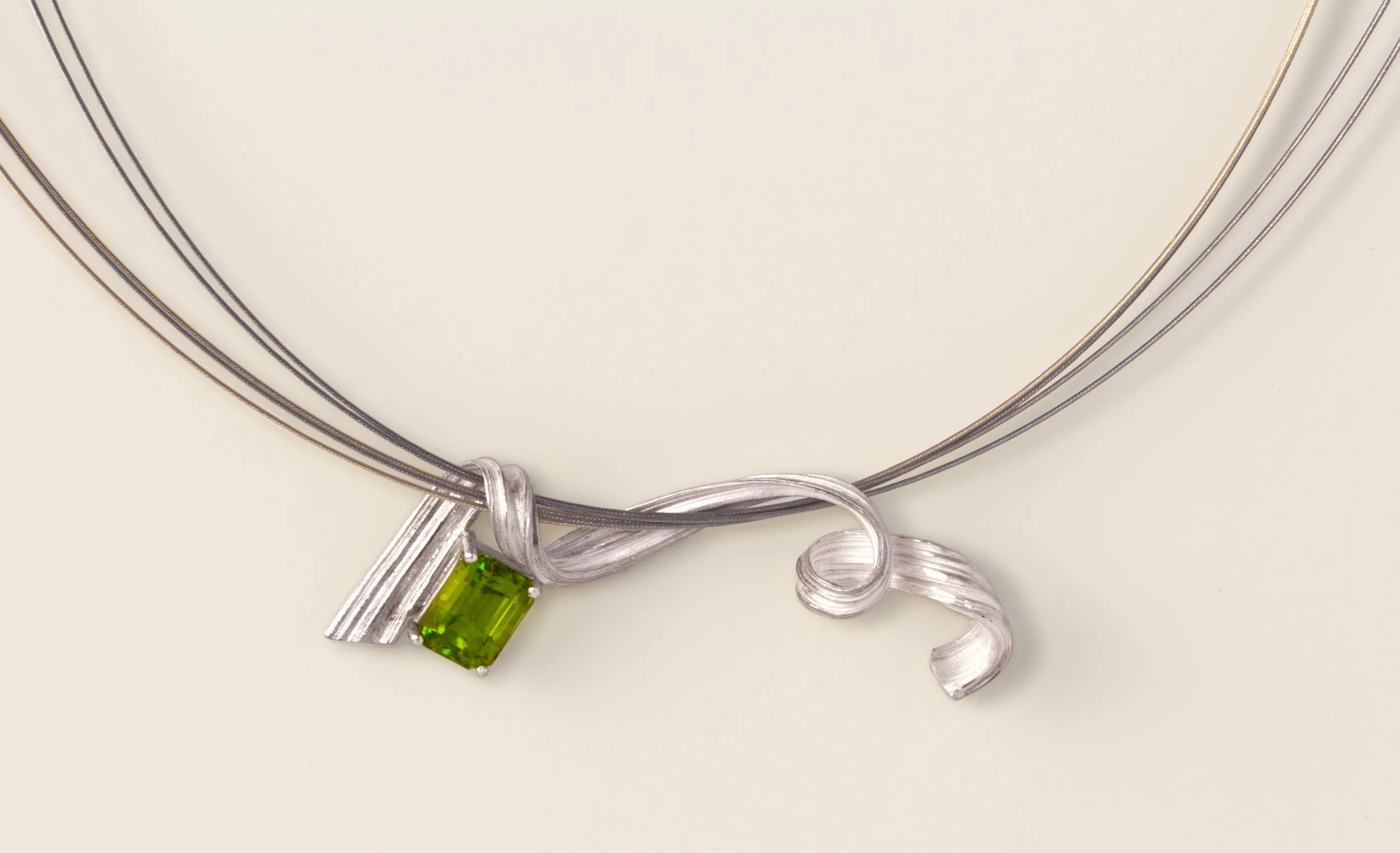 Cascade - Mitsuro peridot pendant