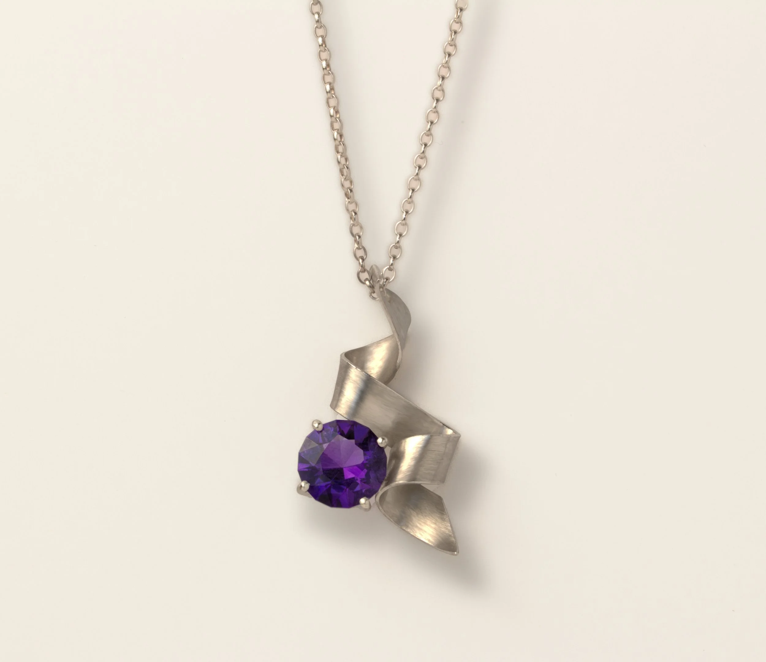 Cascade - Amethyst pendant