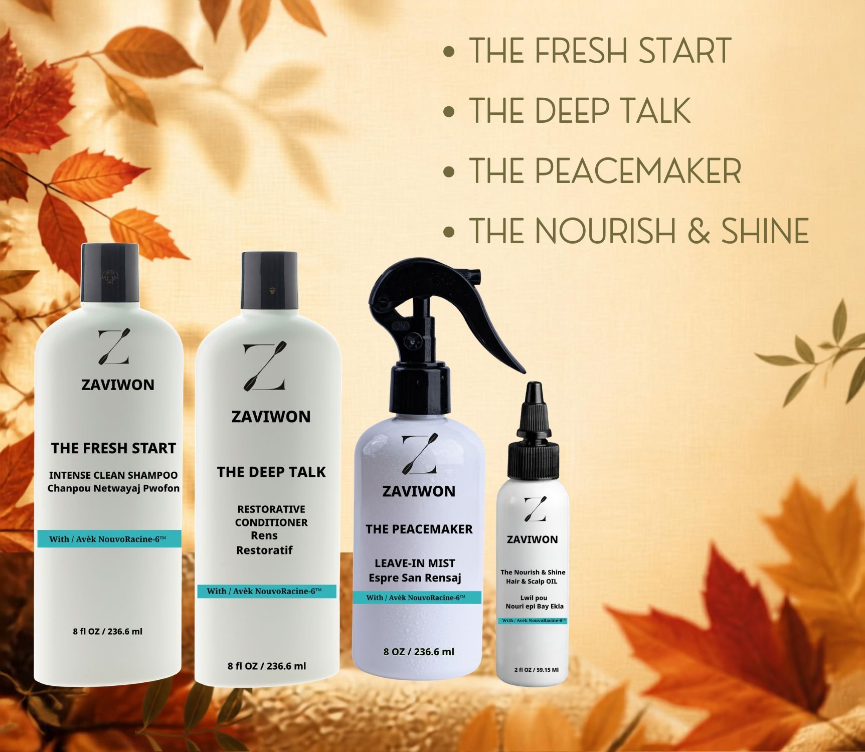 THE FALL CREW™ Seasonal Haircare Set