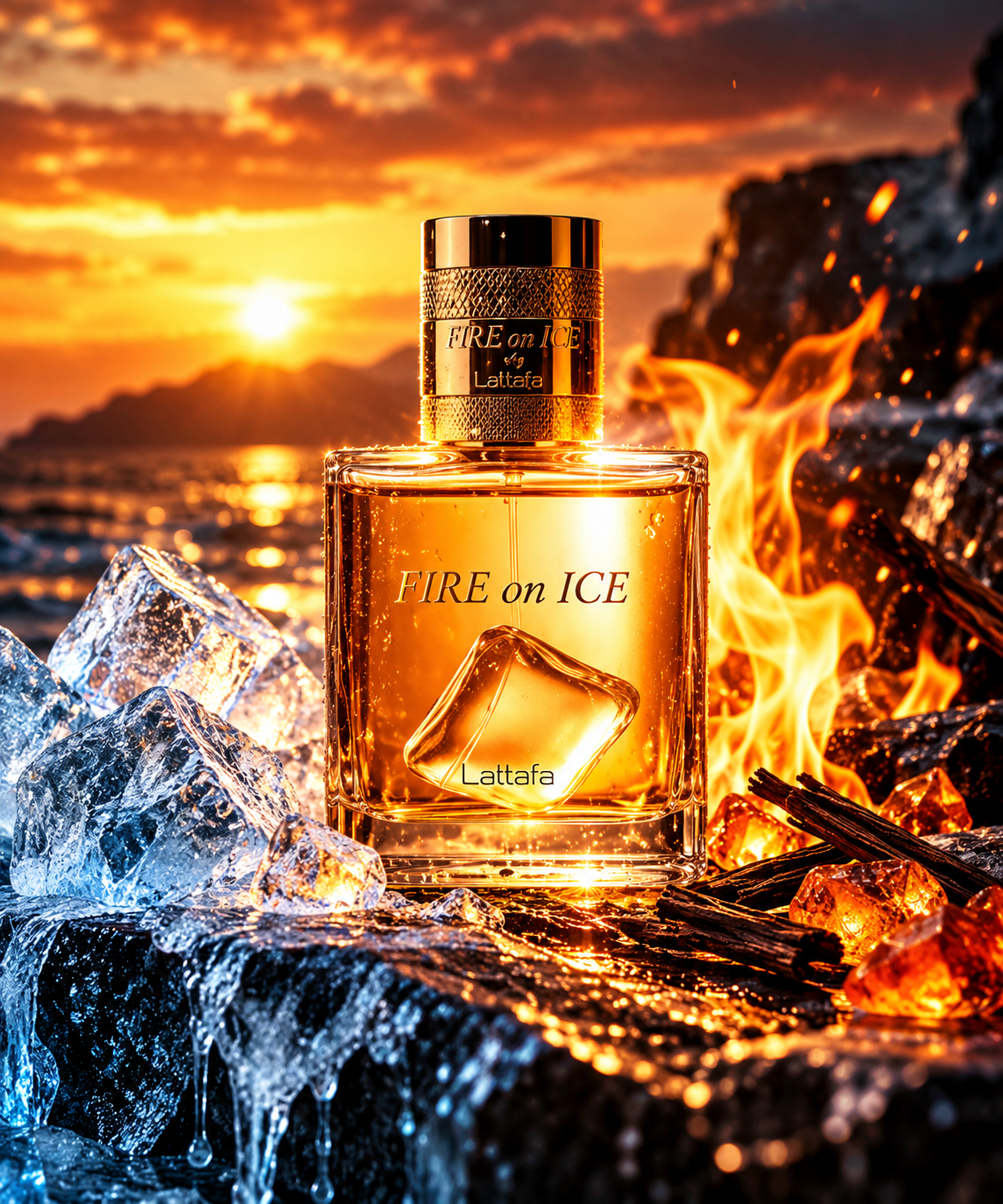 Lattafa Fire on Ice Decant