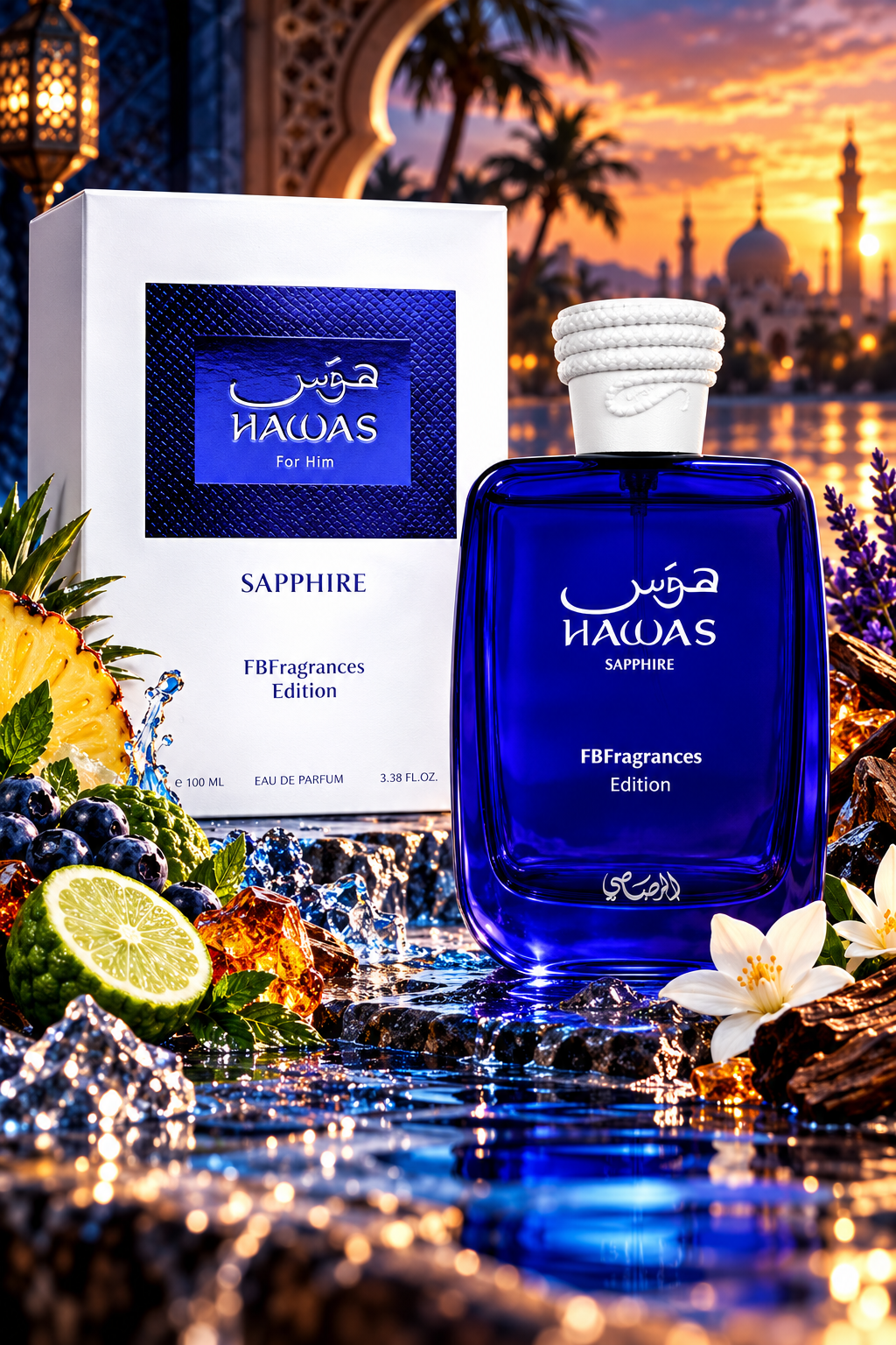 Rasasi Hawas Sapphire for Him Eau de Parfum Decant