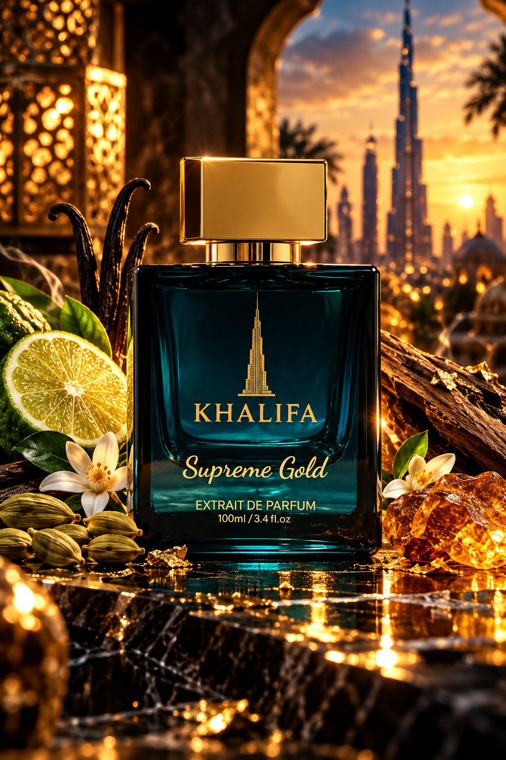 Khalifa Supreme Gold Extrait de Parfum Decant