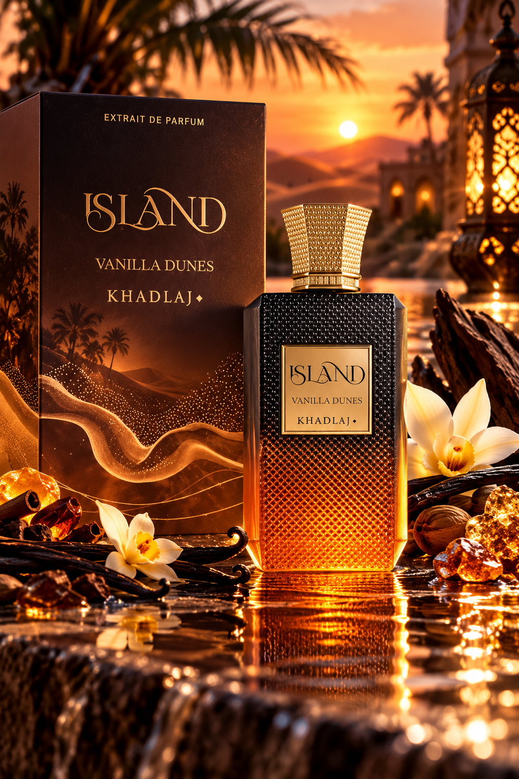 Khadlaj Island Vanilla Dunes Extrait de Parfum Decant