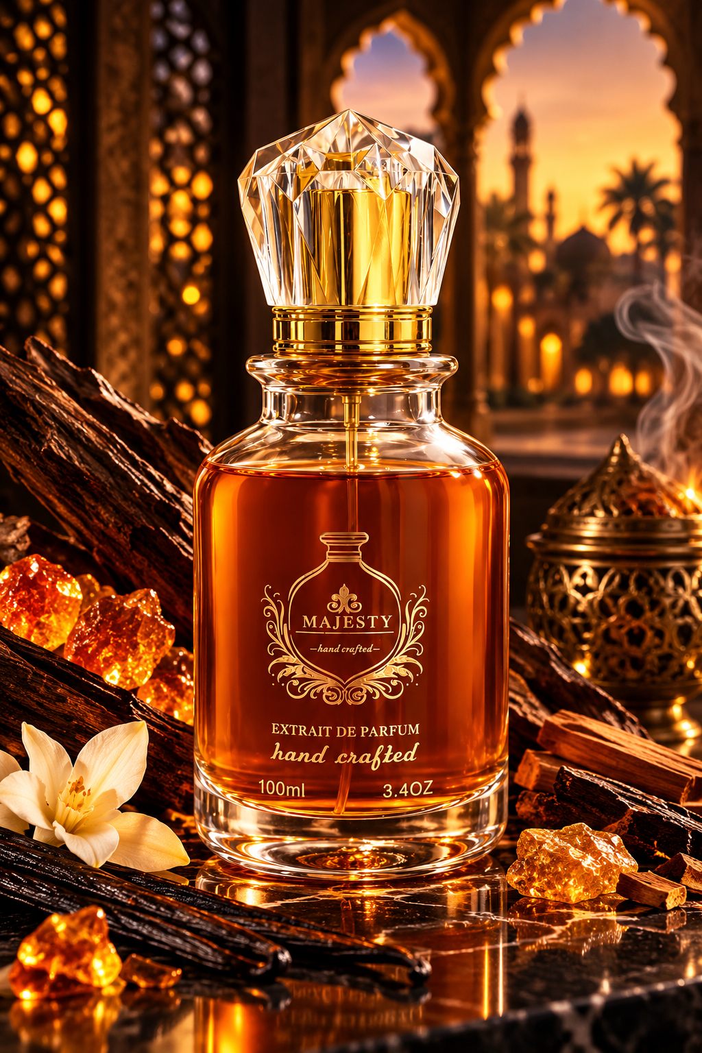 MAJESTY FRAGRANCE Honey Extrait Decant