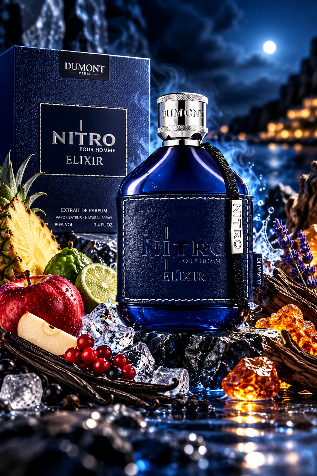 Dumont Nitro Blue Eau de Parfum Decant