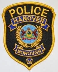 Police badge for Hanover Borough, Pennsylvania