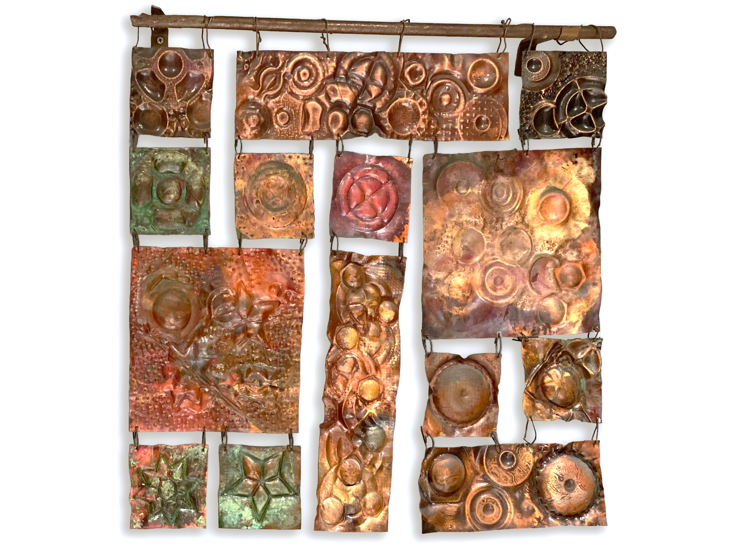 Hammered Copper Hanging