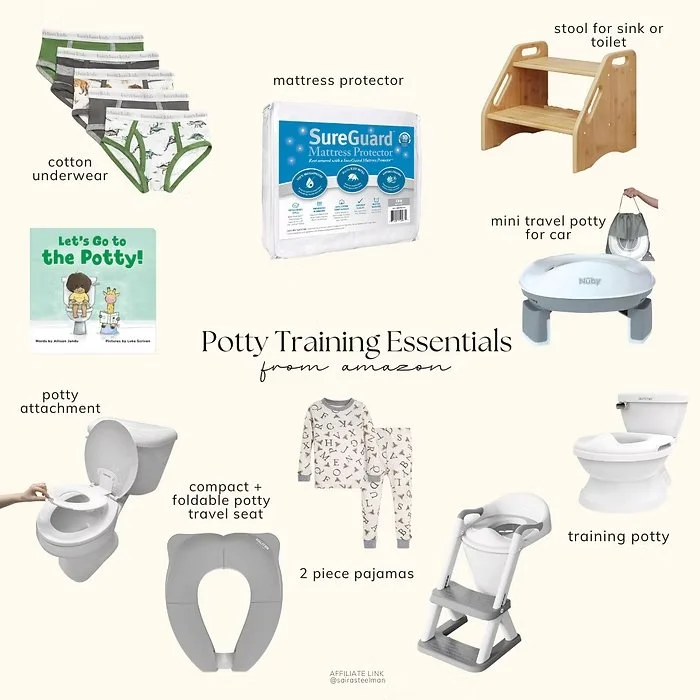 Potty Training Guide + Tips