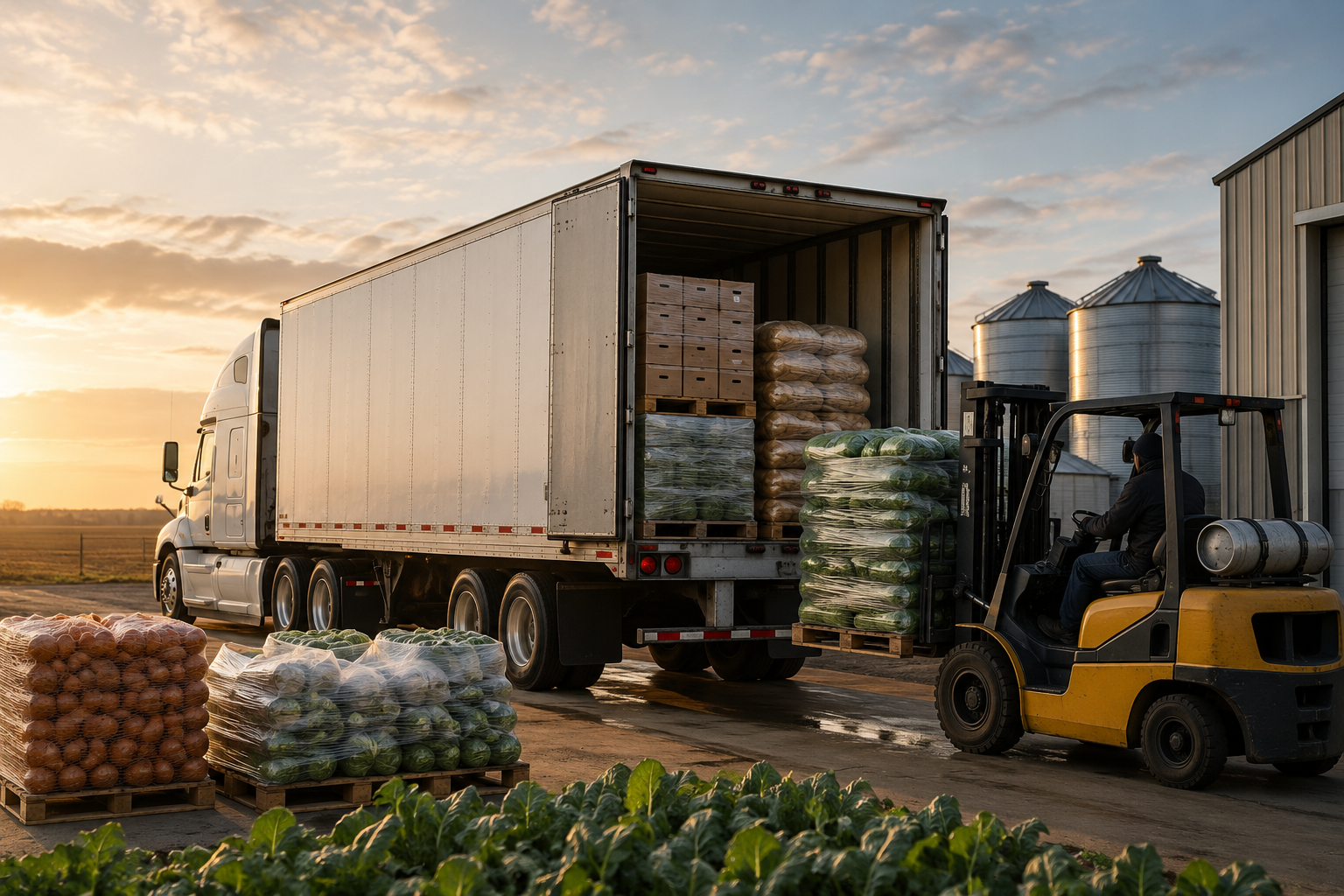 Palletized Agricultural Freight
