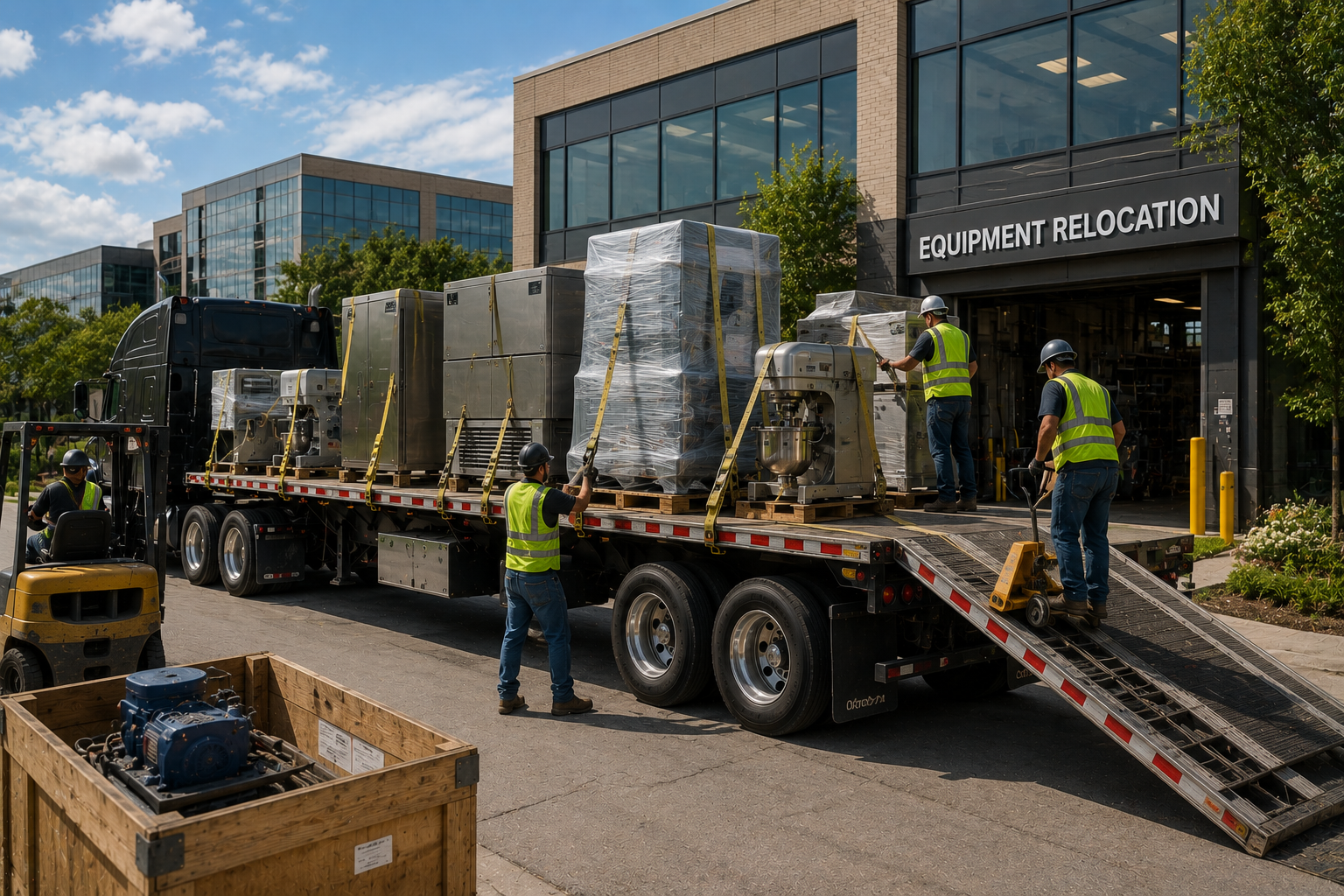 Commercial Equipment Relocation