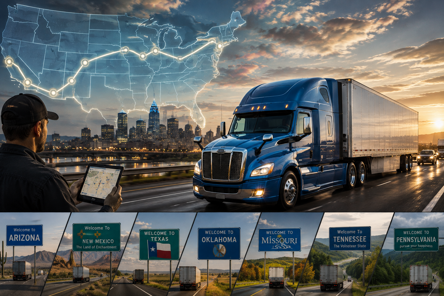 Multi-State Commercial Freight