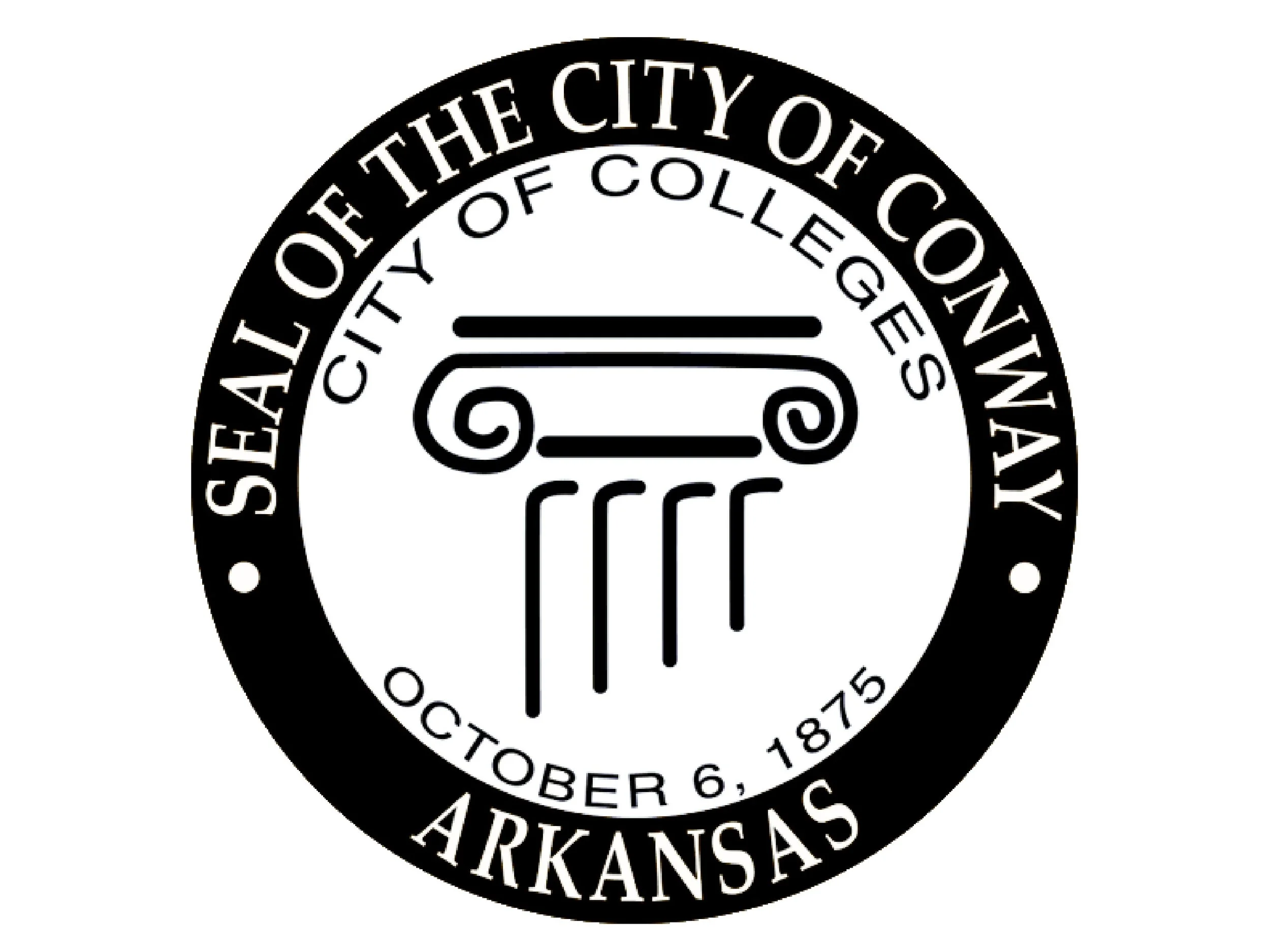 Seal of the City of Conway Arkansas Logo