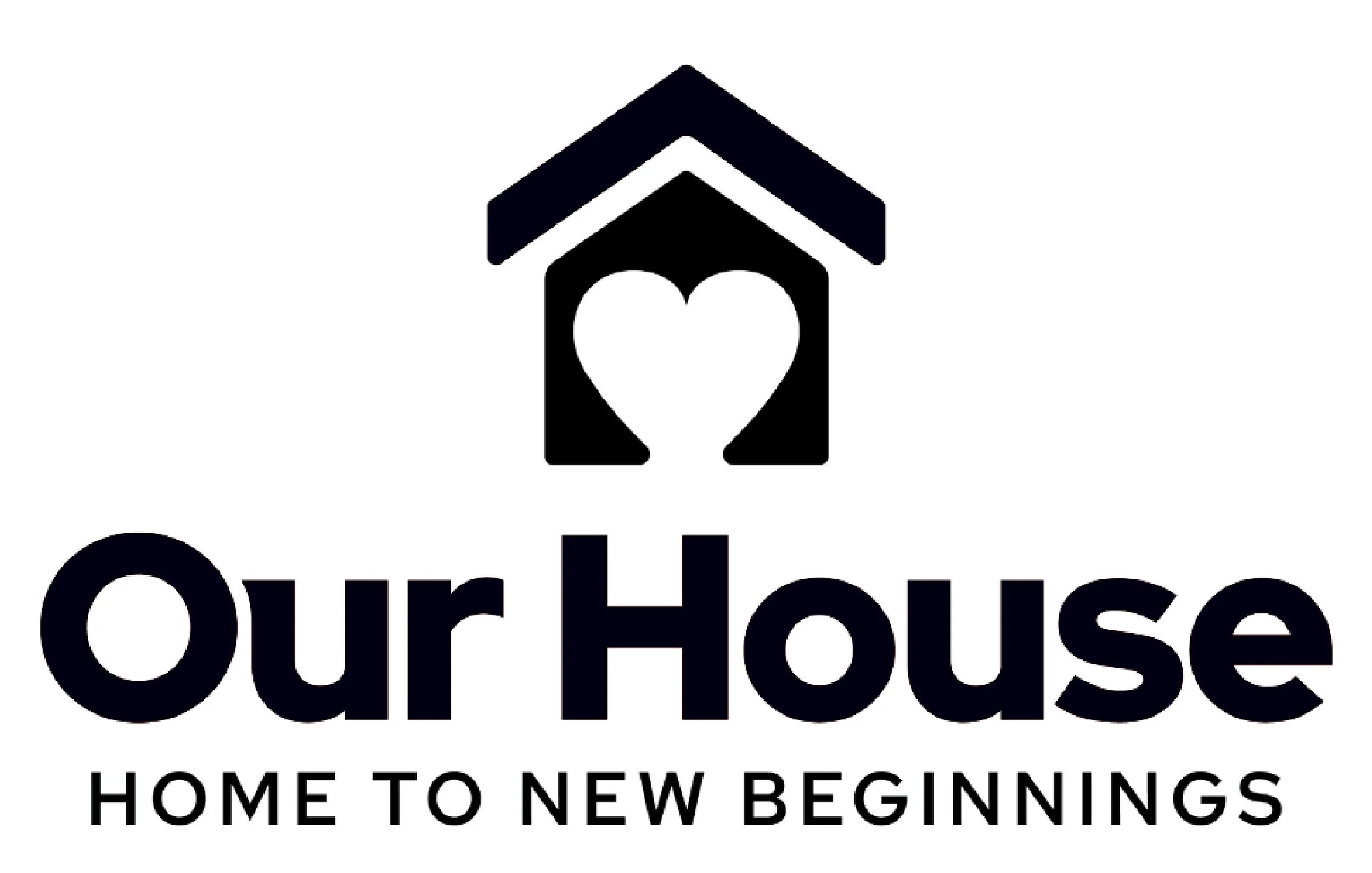 Our House Logo- Home to new beginnings