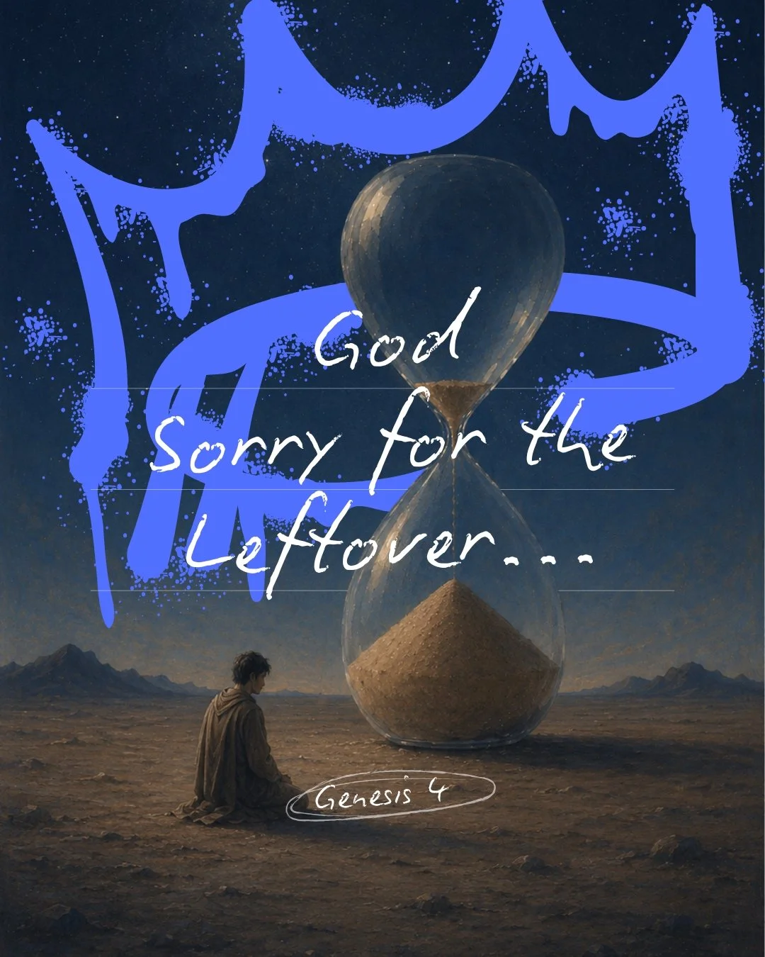 We give God our leftovers &mdash; and call it devotion.
The spare time. The rushed prayer. The focus no one else wanted. Whatever's left of us once everyone else has had their share.
Not the worst of us. Just never the best.
And the part we don't say