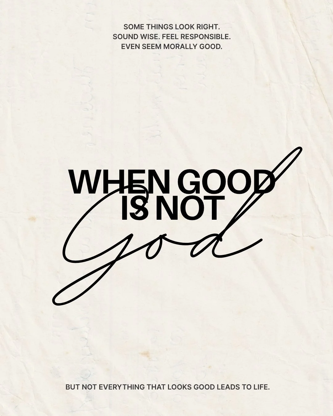 I never stopped believing in God.
I just got busy doing good &mdash; and slowly forgot to sit with Him.
The serving. The discipline. The constant saying yes. Good things, all of them. But somewhere in the doing, I stopped asking what the Father actua