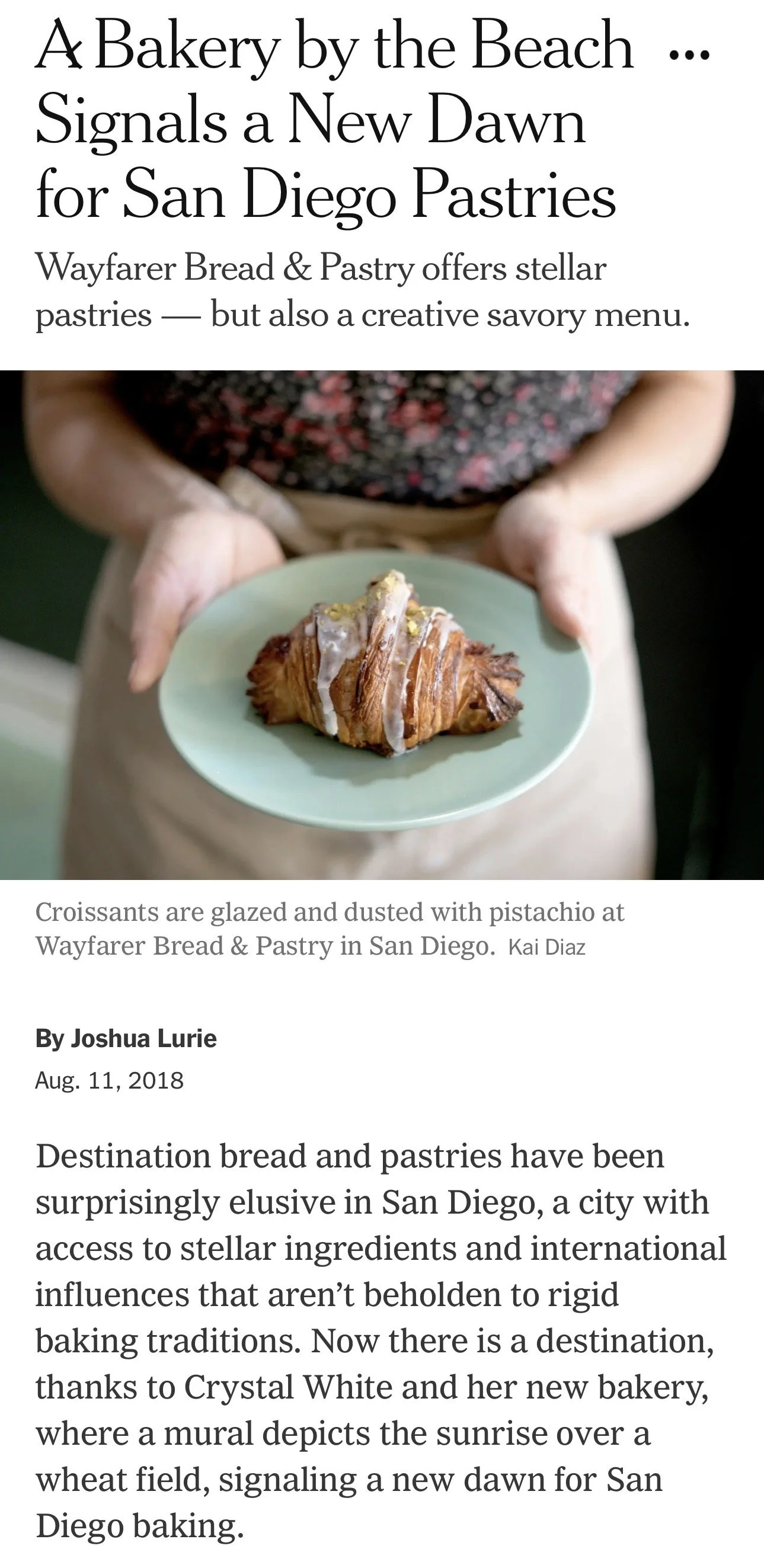 Food Writing