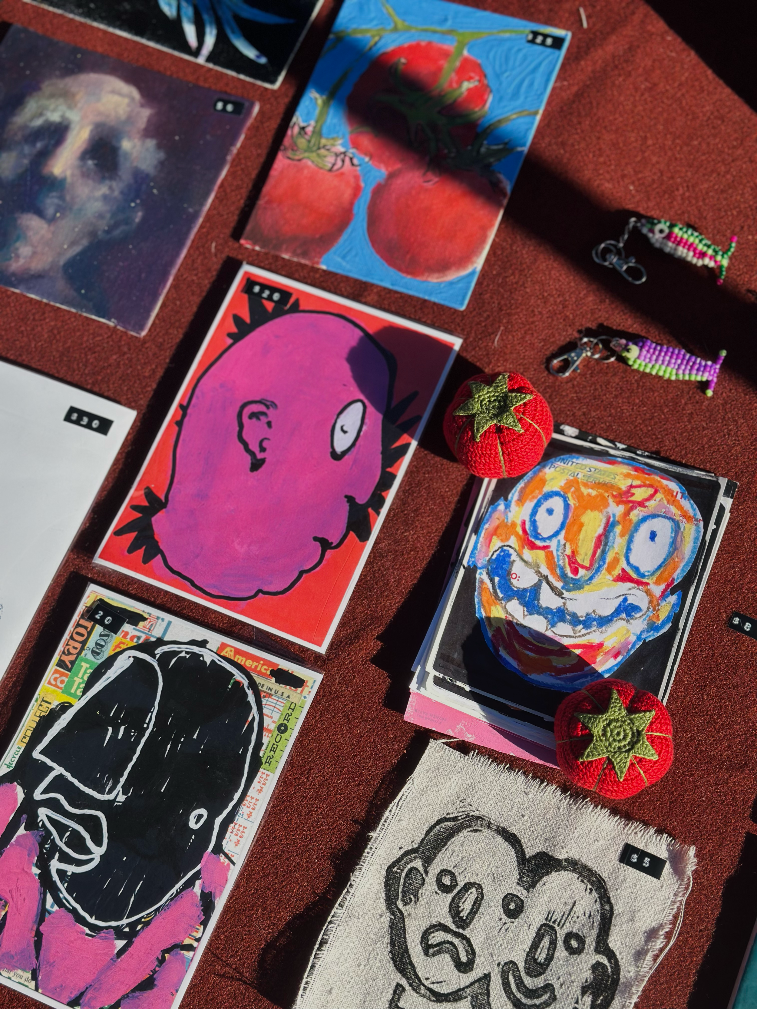 FACE CARD POSTCARDS