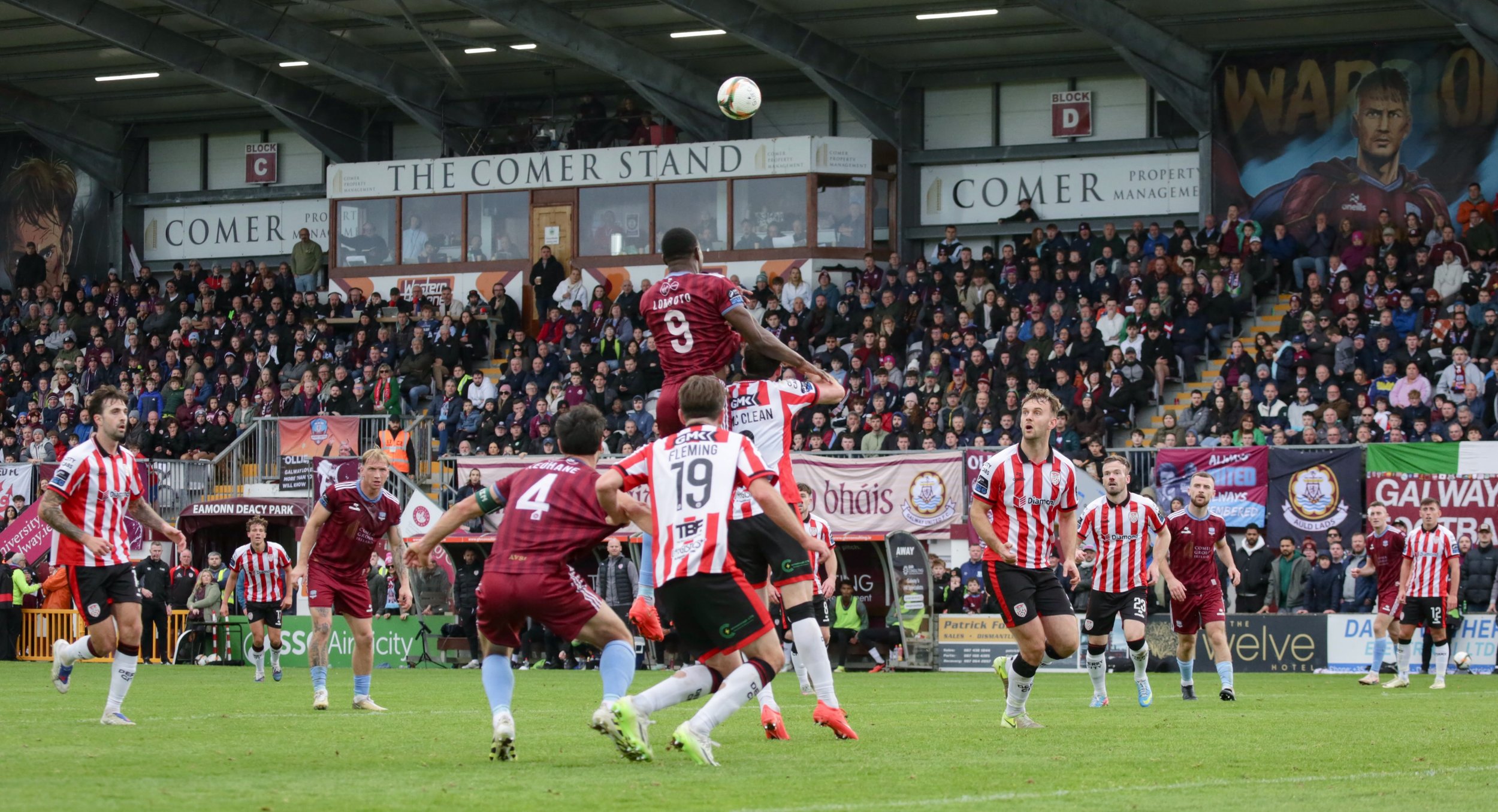 Living in a Widescreen Wonderland&hellip;&hellip;..

Not the result we had hoped for, but great to be back at EDP nonetheless. Onto the next one&hellip;&hellip;

#ItsATribalThing #GUFC2026 #maroonarmy #irishsoccer #denningphoto