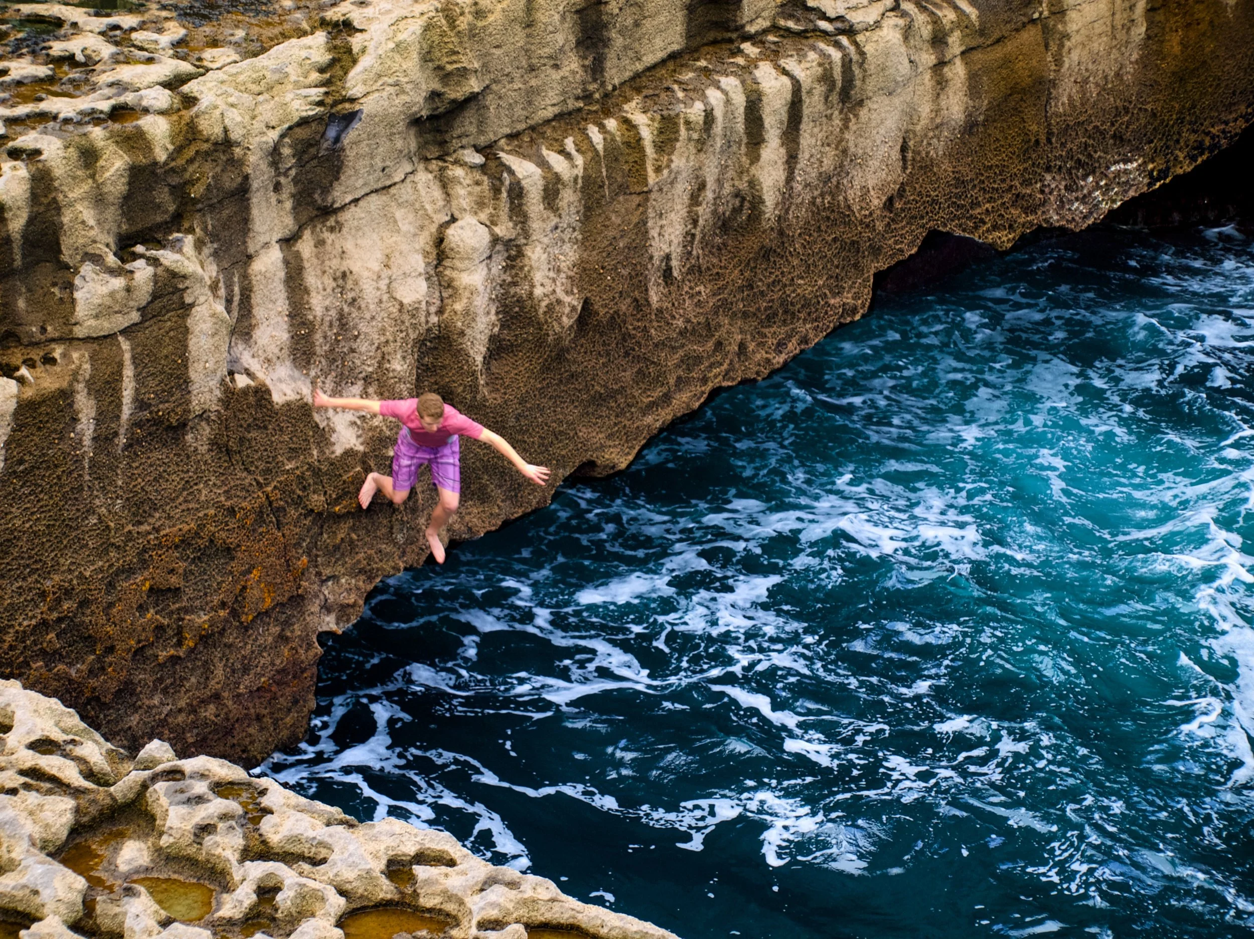I definitely need to try and get back here. 

Throwback to a shoot I did some years ago. 
I was working with a brand that wanted some action shots in beautiful locations around Ireland, and where better than Poll na bP&eacute;ist on Inis M&oacute;r B