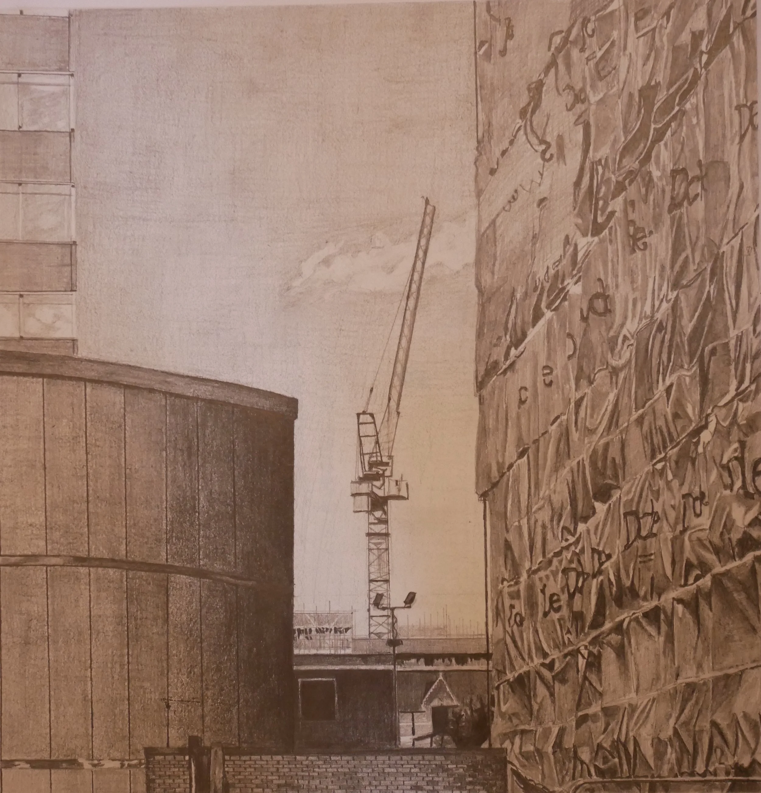 Construction in Cardiff - Graphite.JPG