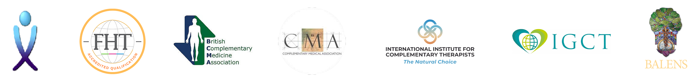 SRM membership, treatment accreditation and professional insurance logos for Sensara